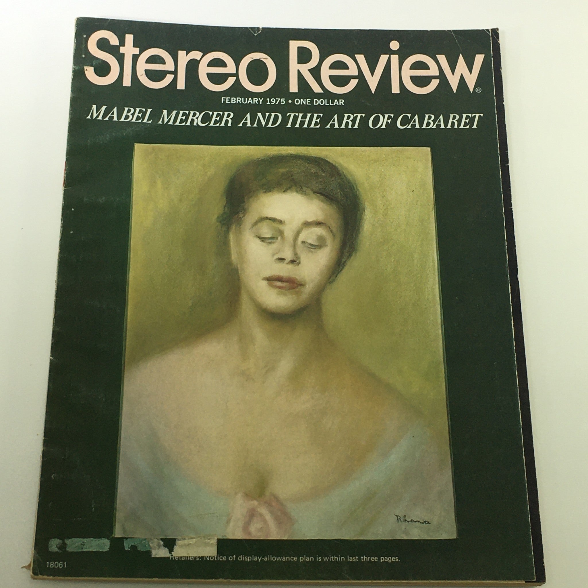 VTG Stereo Review Magazine February 1975 - Mabel Mercer & The Art of Cabaret