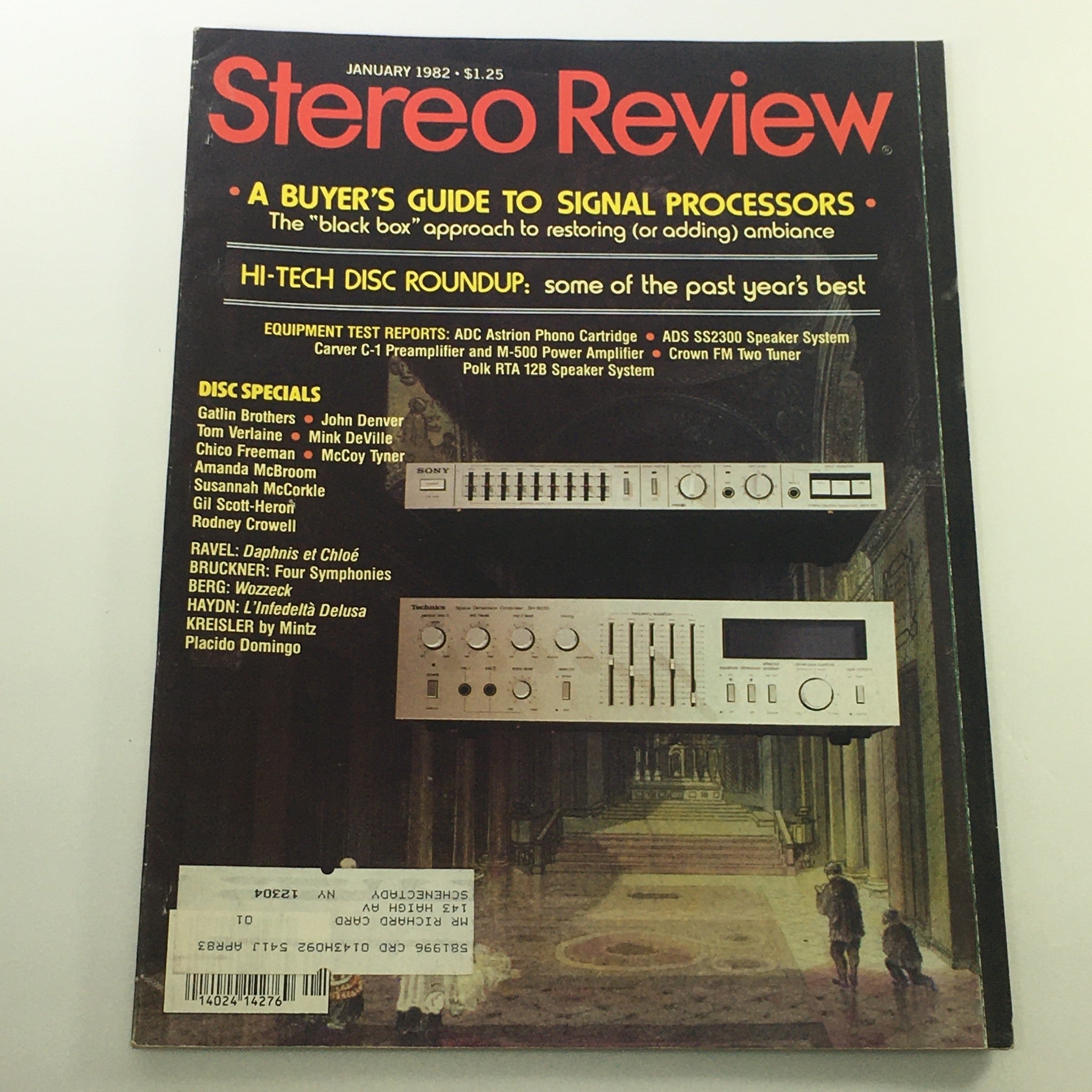 VTG Stereo Review Magazine January 1982 - Gatlin Brothers / John Denver Discs