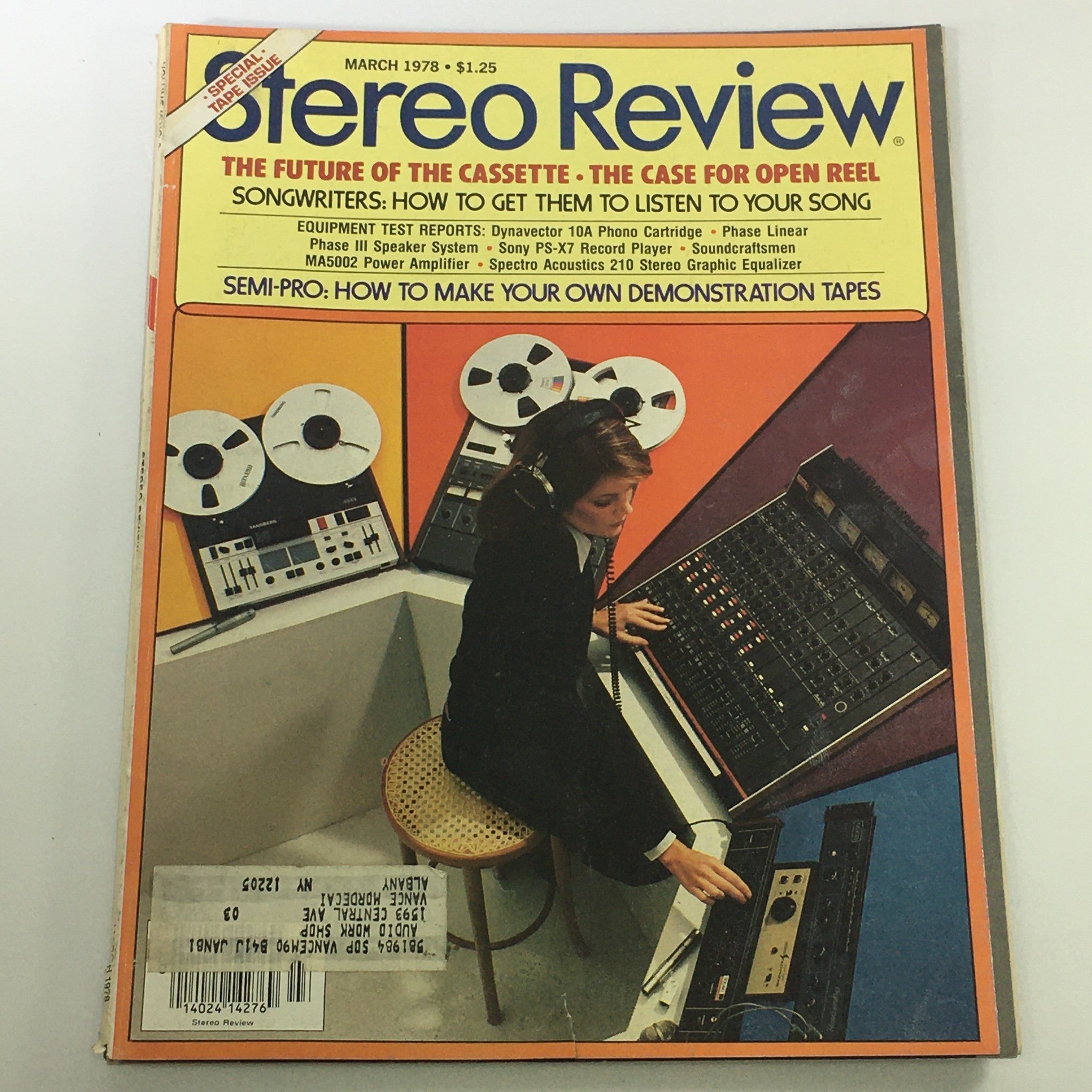 VTG Stereo Review Magazine March 1978 - The Future Of The Cassettes / Demo Tapes