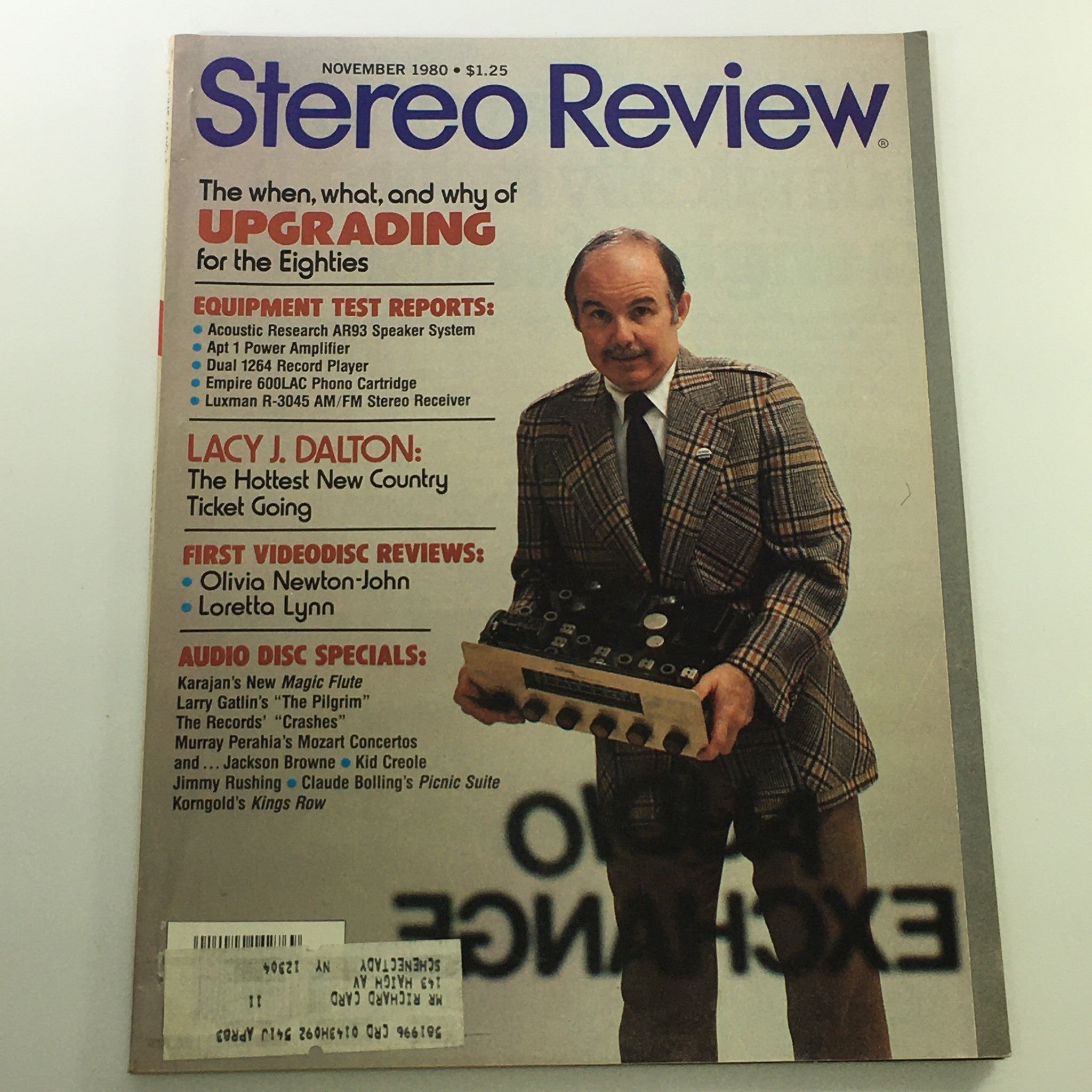 VTG Stereo Review Magazine November 1980 - Olivia Newton-John & Loretta Lynn