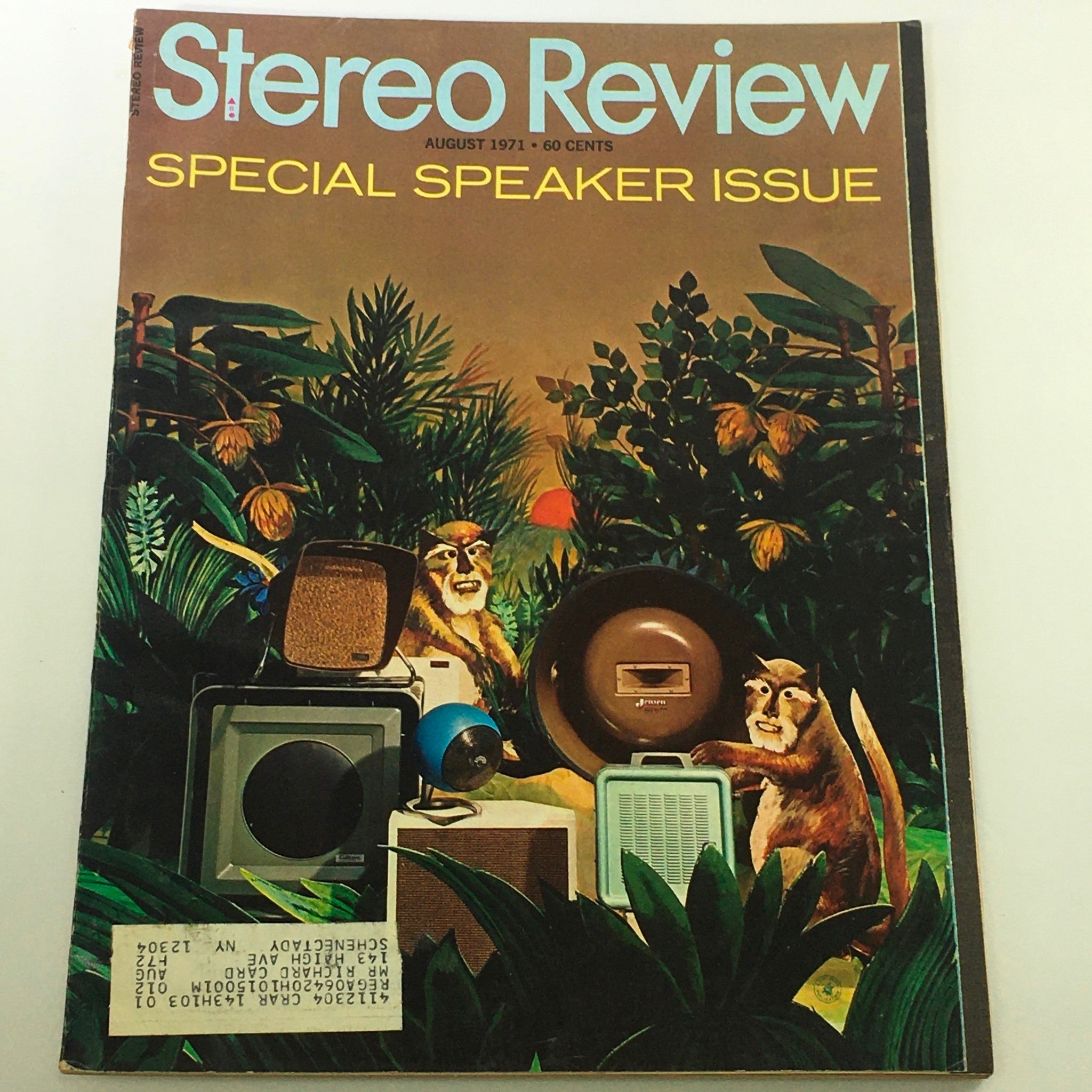 VTG Stereo Review Magazine August 1971 - Special Speaker Issue