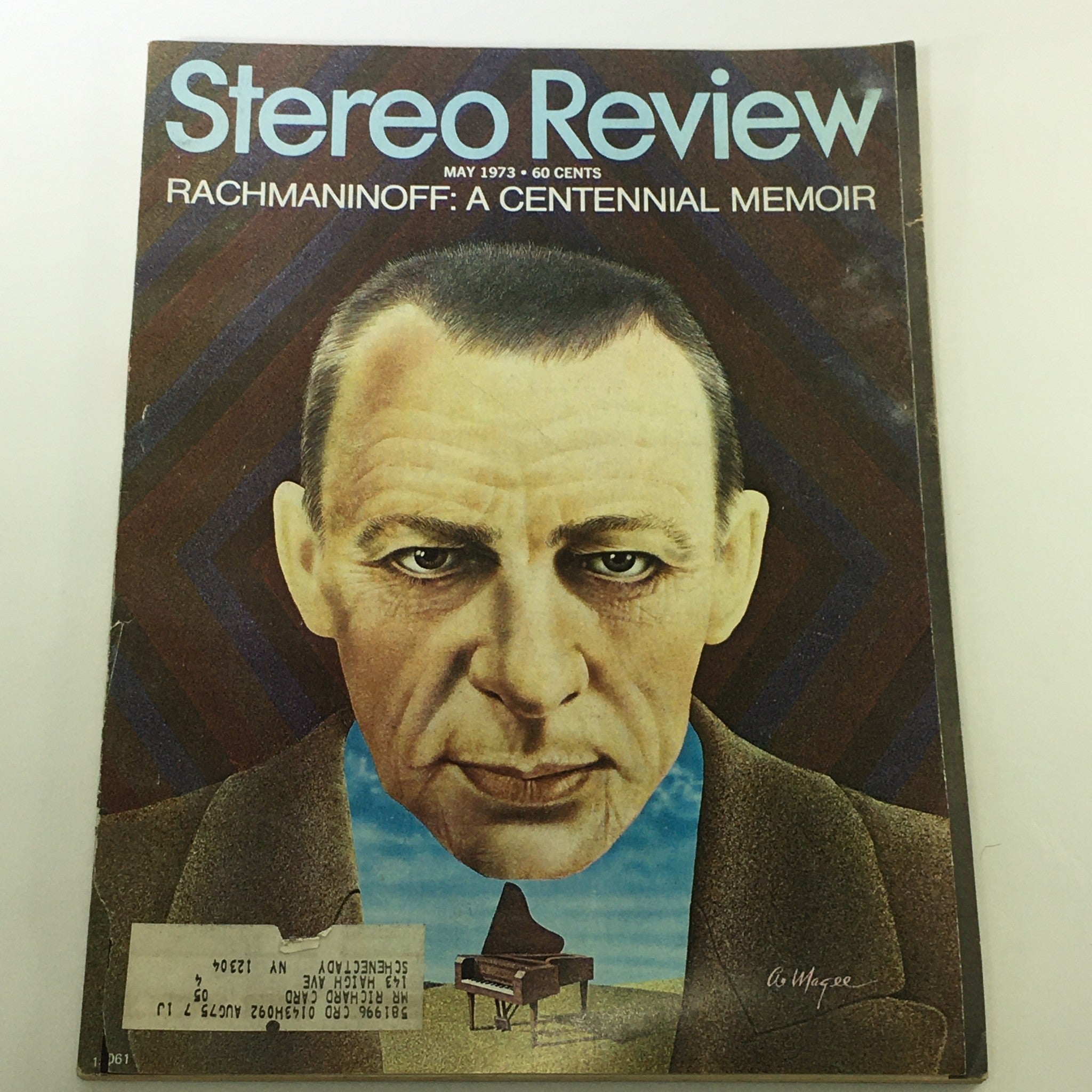 VTG Stereo Review Magazine May 1973 - Sergei Rachmaninoff A Centennial Memoir