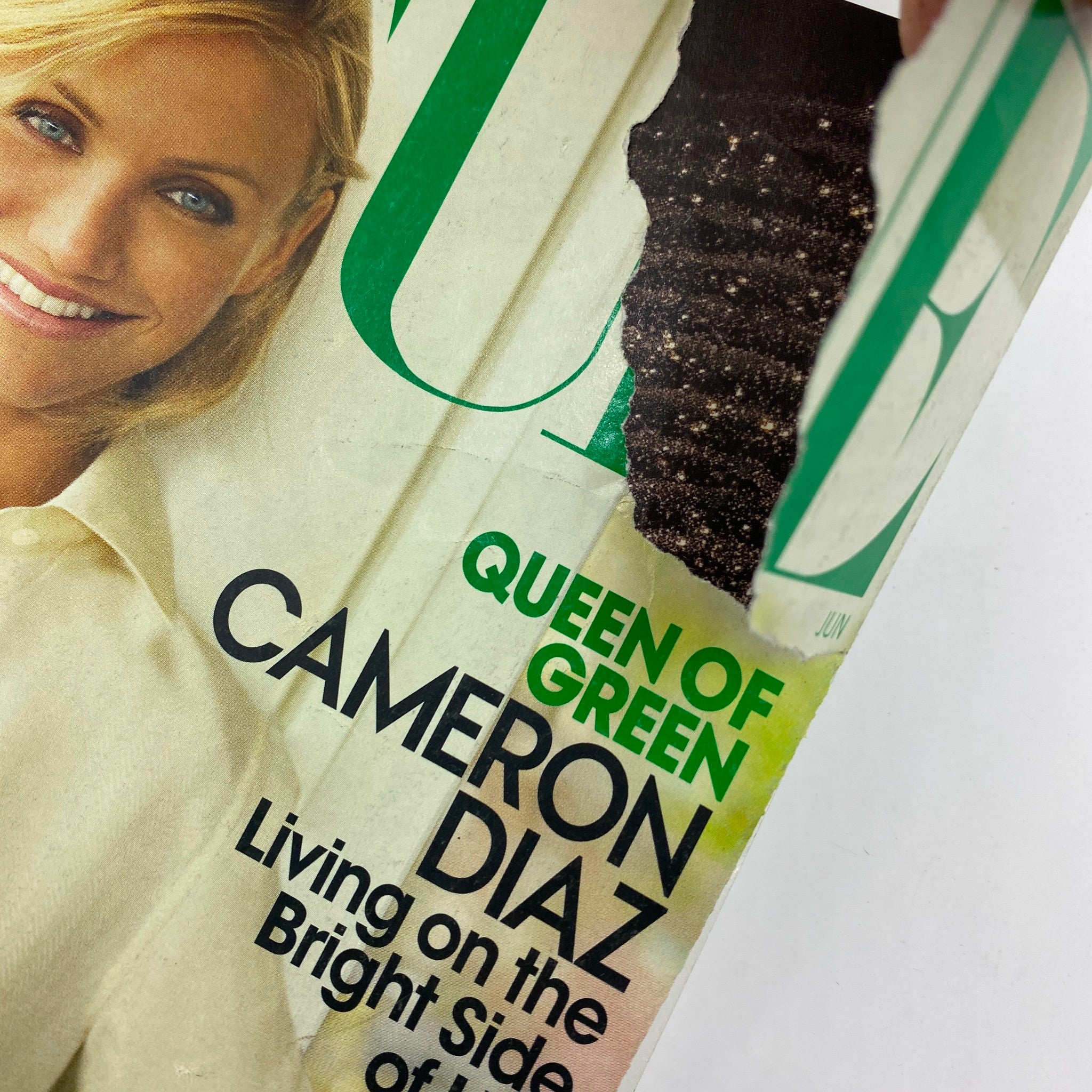 Vogue Magazine June 2009 Cameron Diaz by Mario Testino GD Interior No Label