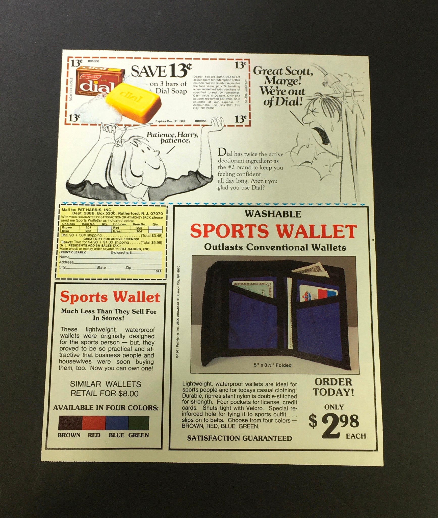VTG 1982 Vaseline Intensive Care Lotion & Listerine Antiseptic Print Ad Coupon