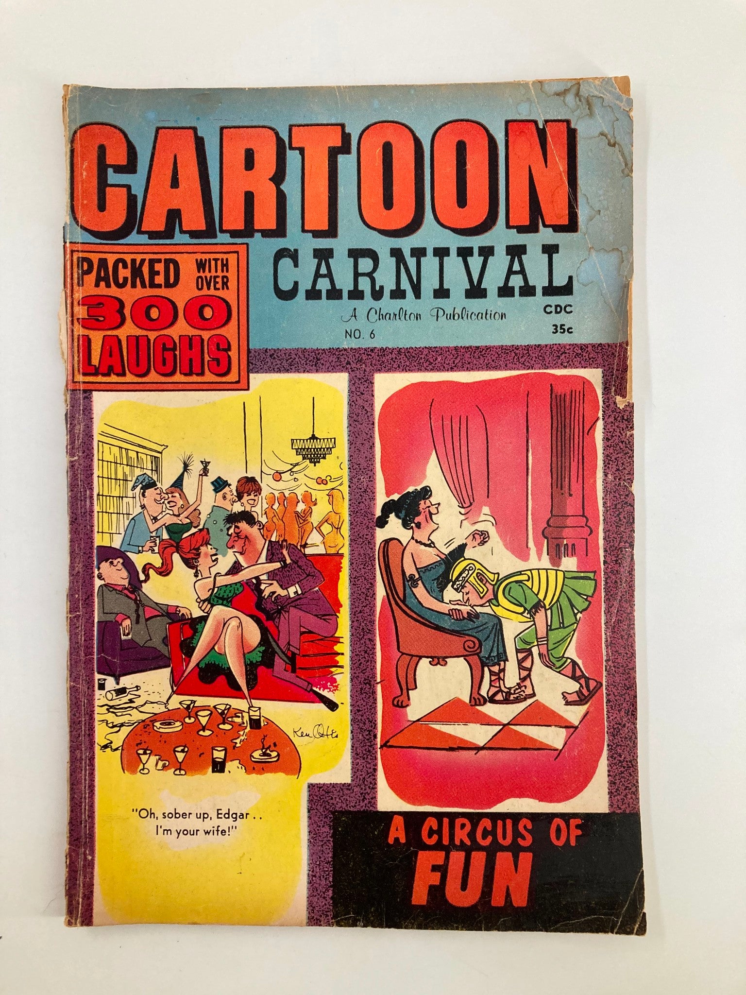 Cartoon Carnival Magazine No. 6 A Circus of Fun No Label