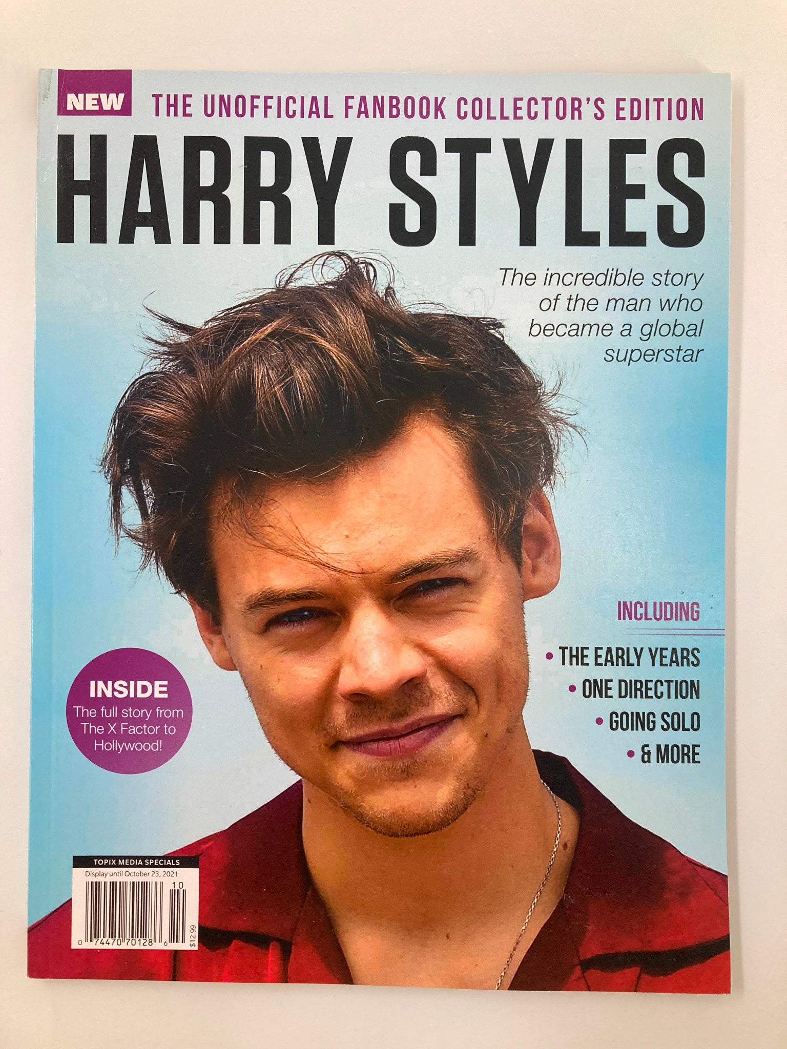 2021 The Unofficial Fanbook Collector's Edition of Harry Styles No Label VG