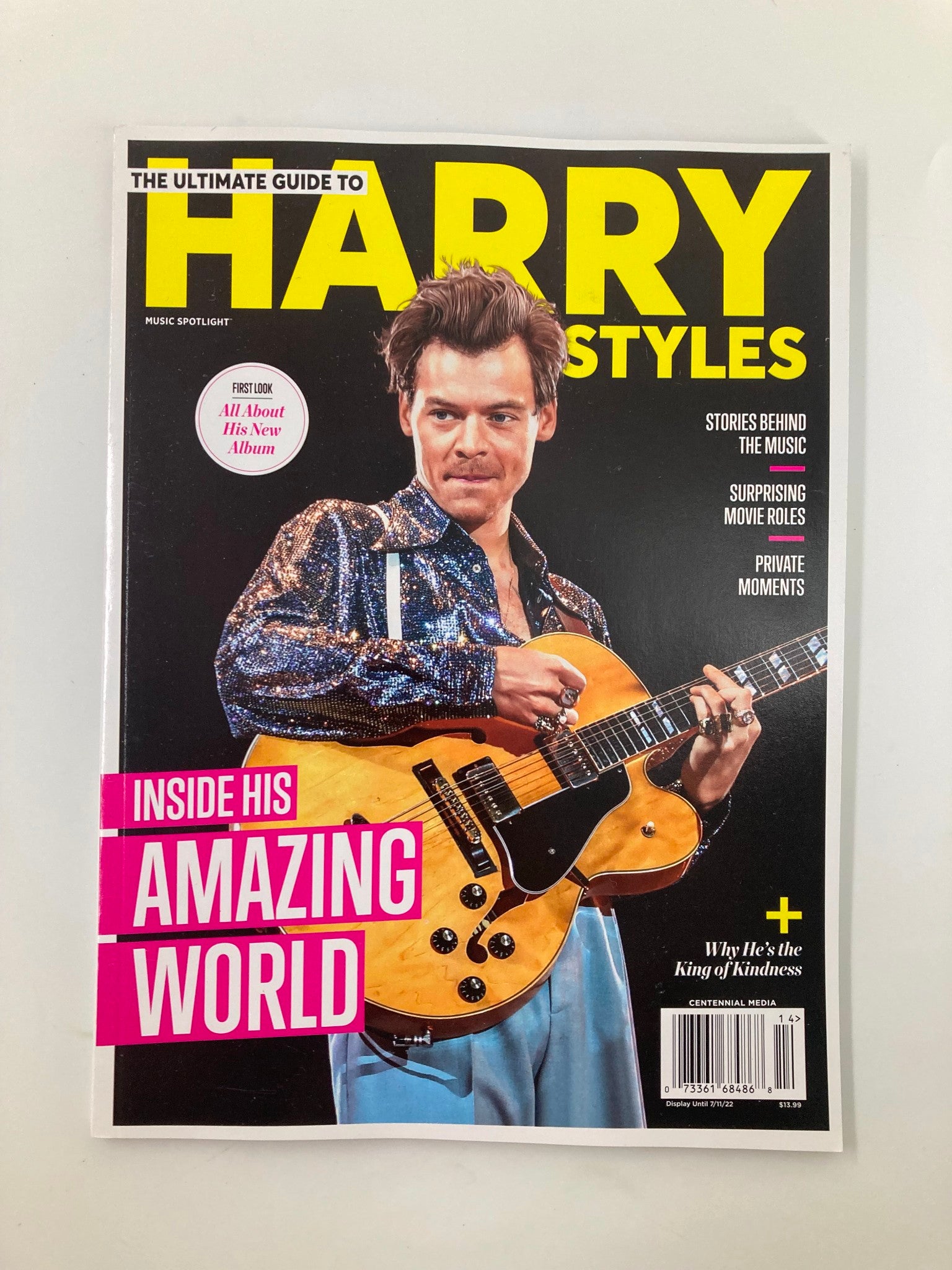 Music Spotlight Magazine July 2022 Ultimate Guide to Harry Styles No Label VG