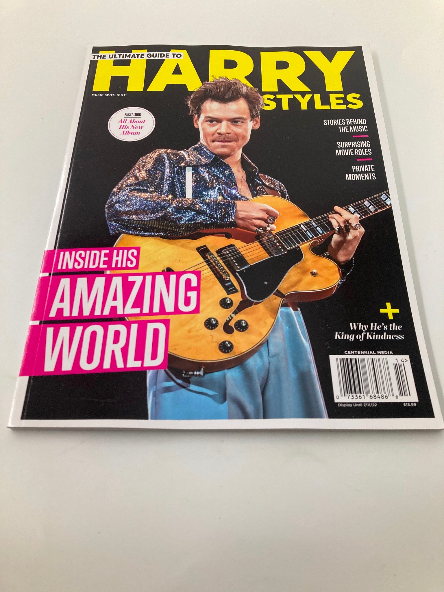 Music Spotlight Magazine July 2022 Ultimate Guide to Harry Styles No Label VG