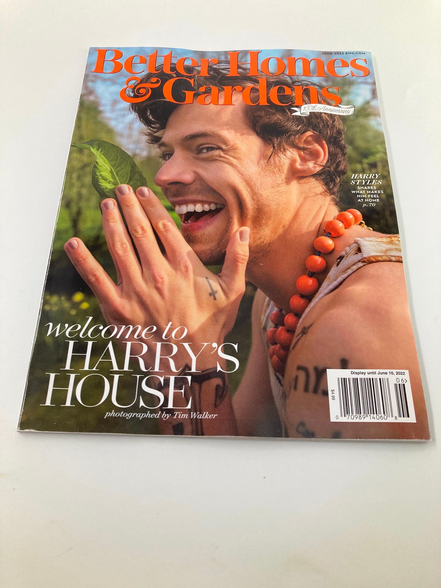 Better Homes & Gardens Magazine June 2022 Harry Styles' House No Label VG