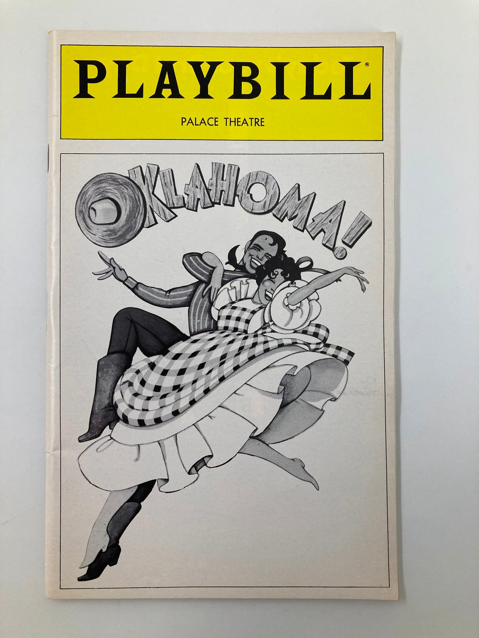 1980 Playbill The Palace Theatre Oklahoma Laurence Guittard, Mary Wickes VG