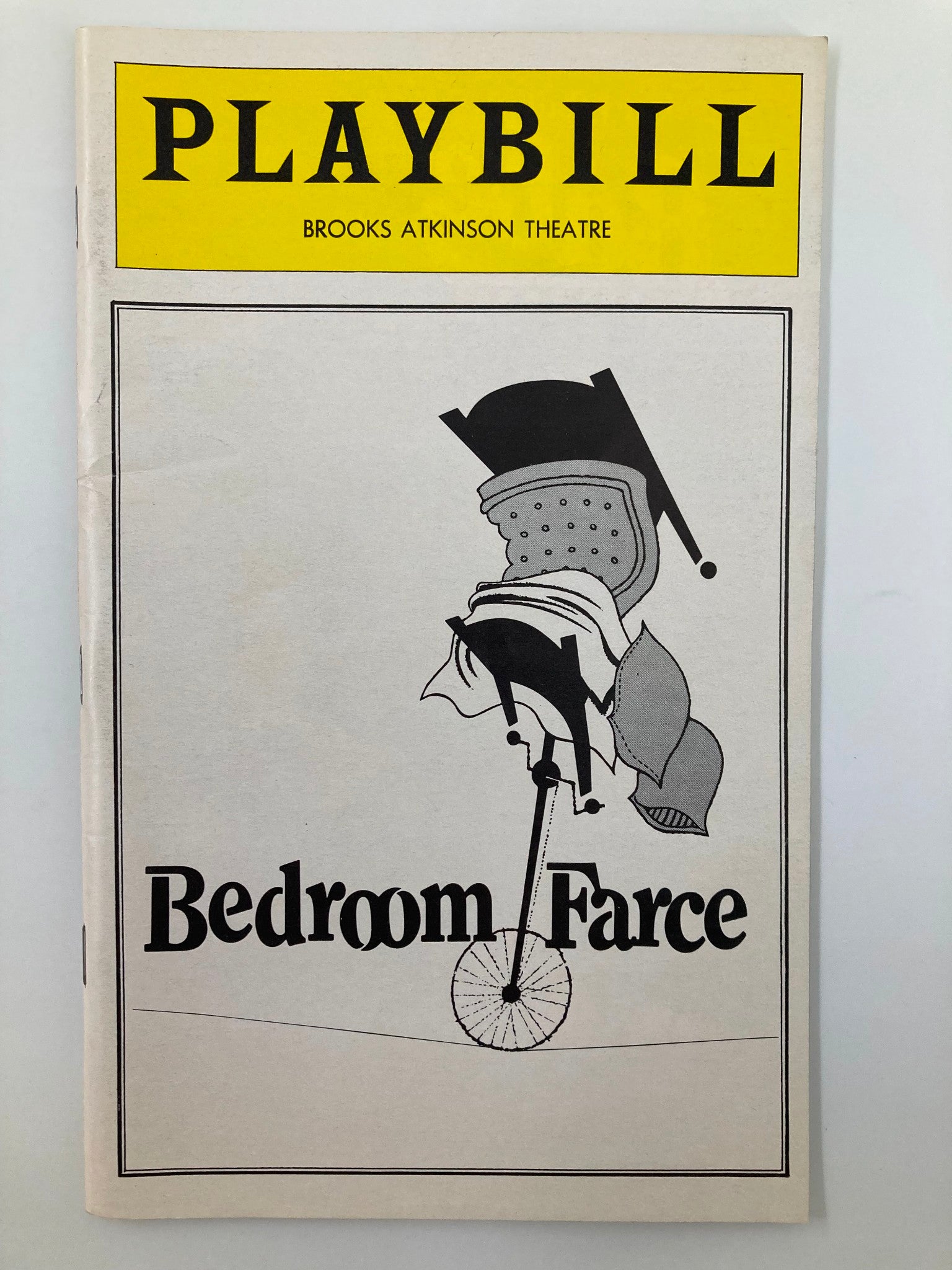 1979 Playbill Brooks Atkinson Theatre Bedroom Farce Polly Adams, Joan Hickson VG