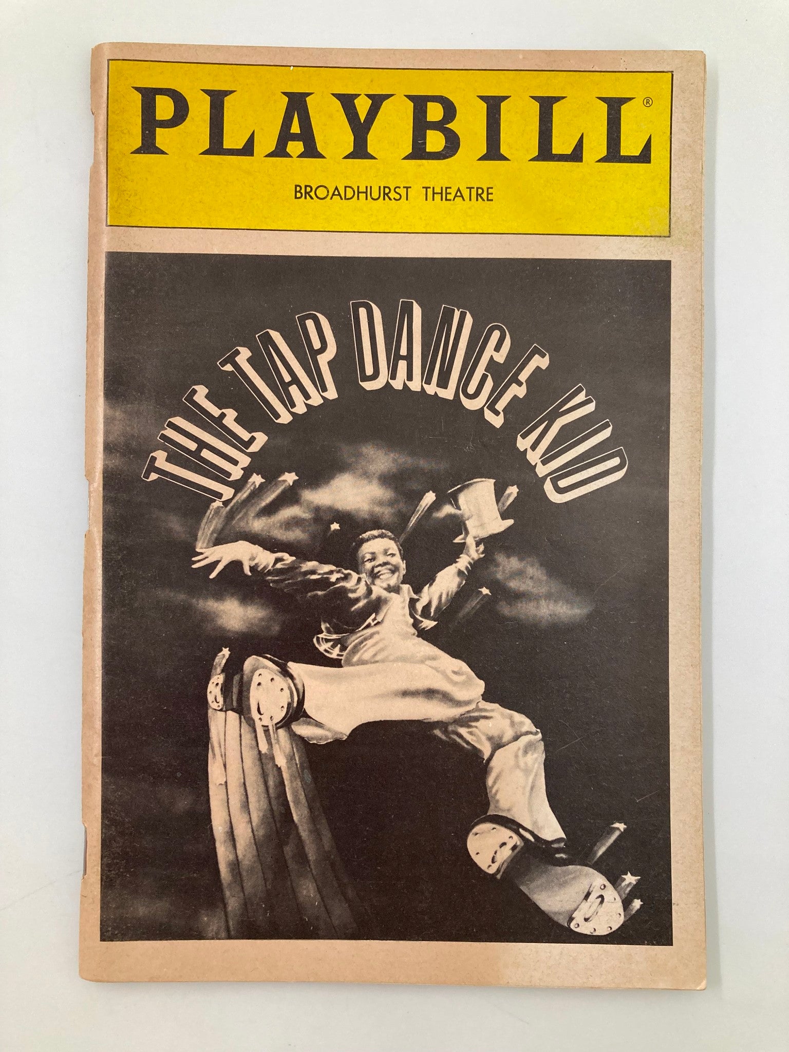 1983 Playbill Broadhurst Theater The Tap Dance Kid Hinton Battle, Hattie Winston