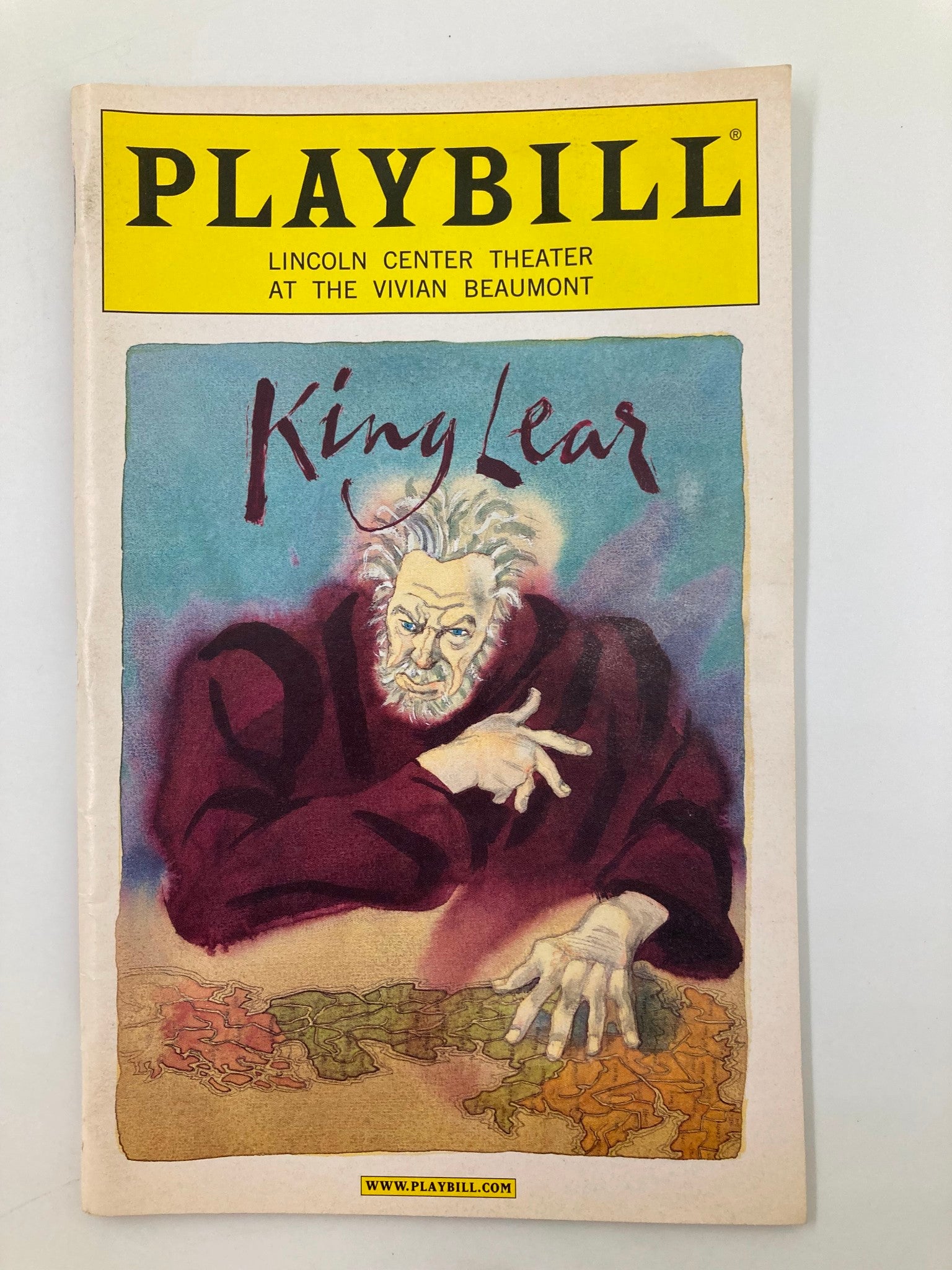 2004 Playbill Lincoln Center Theater King Lear James Blendick, Domini Blythe VG