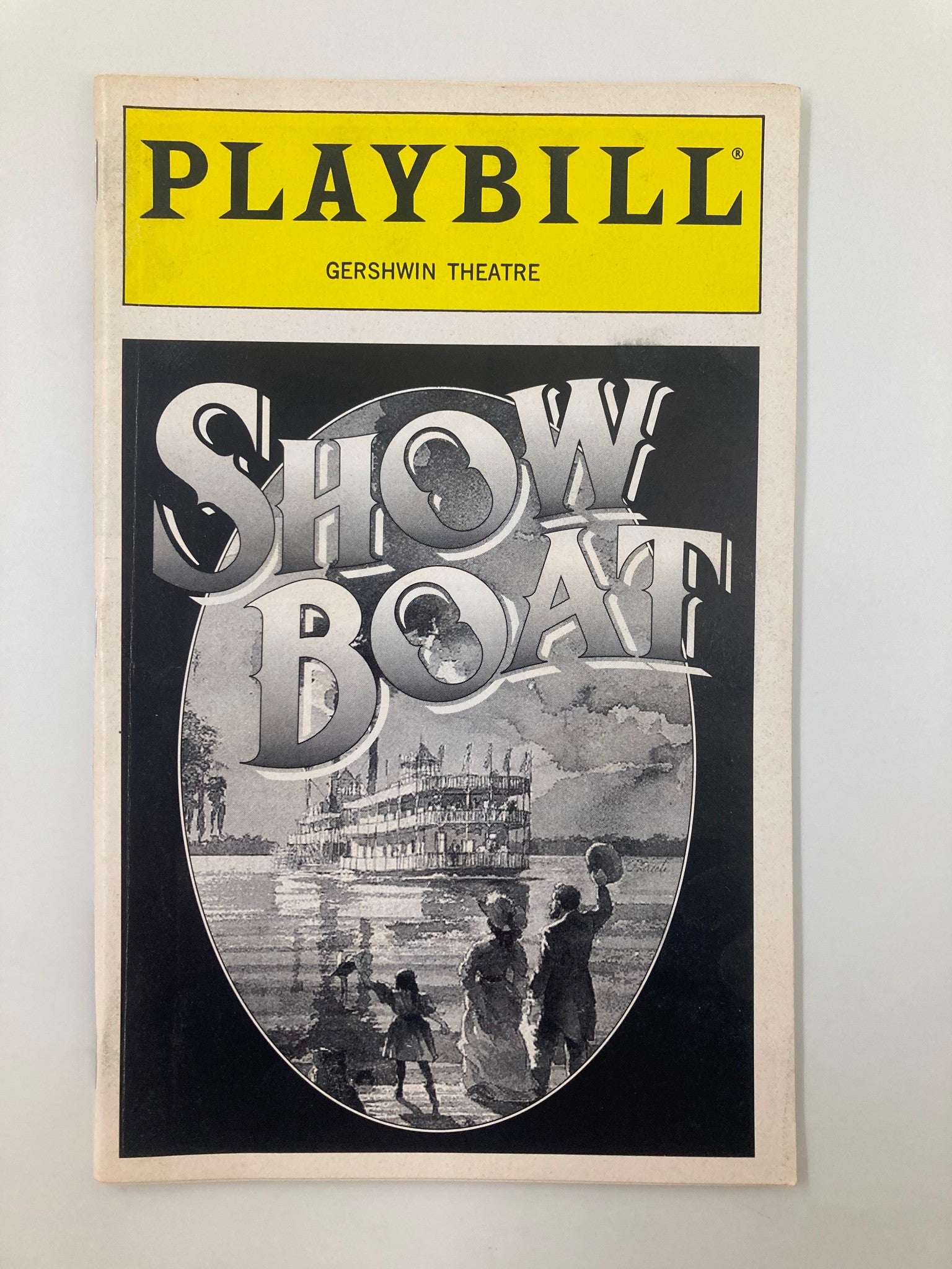 1995 Playbill Gershwin Theatre Show Boat John McMartin, Elaine Stritch VG