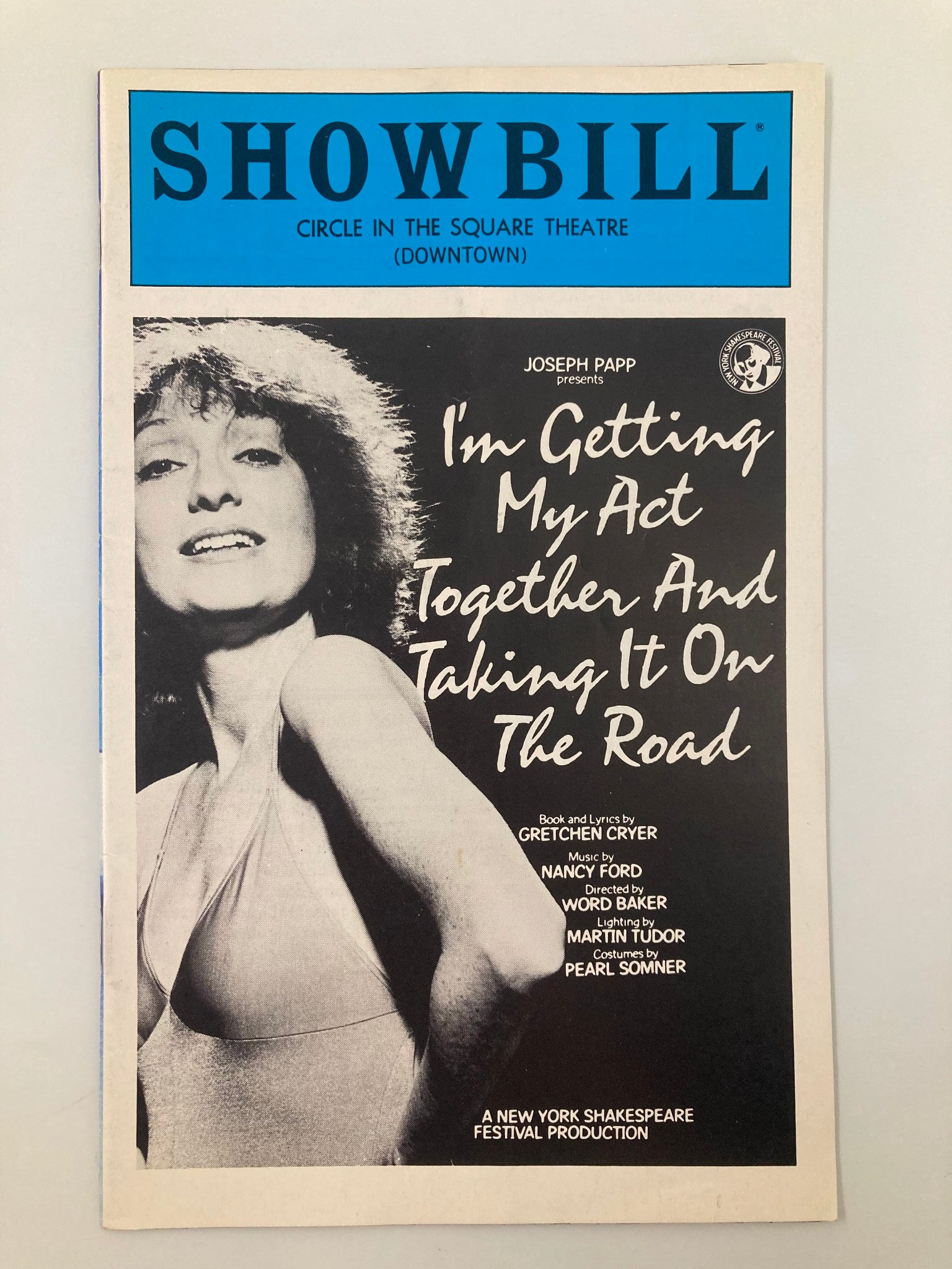 1980 Showbill I'm Getting My Act Together and Taking It On The Road VG