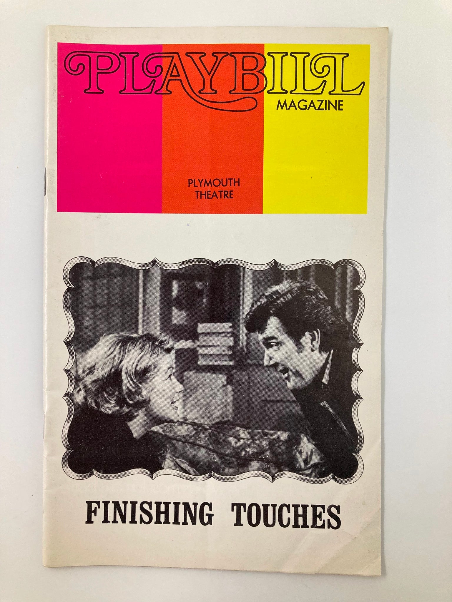 1973 Playbill The Plymouth Theatre Finishing Touches Barbara Bel Geddes