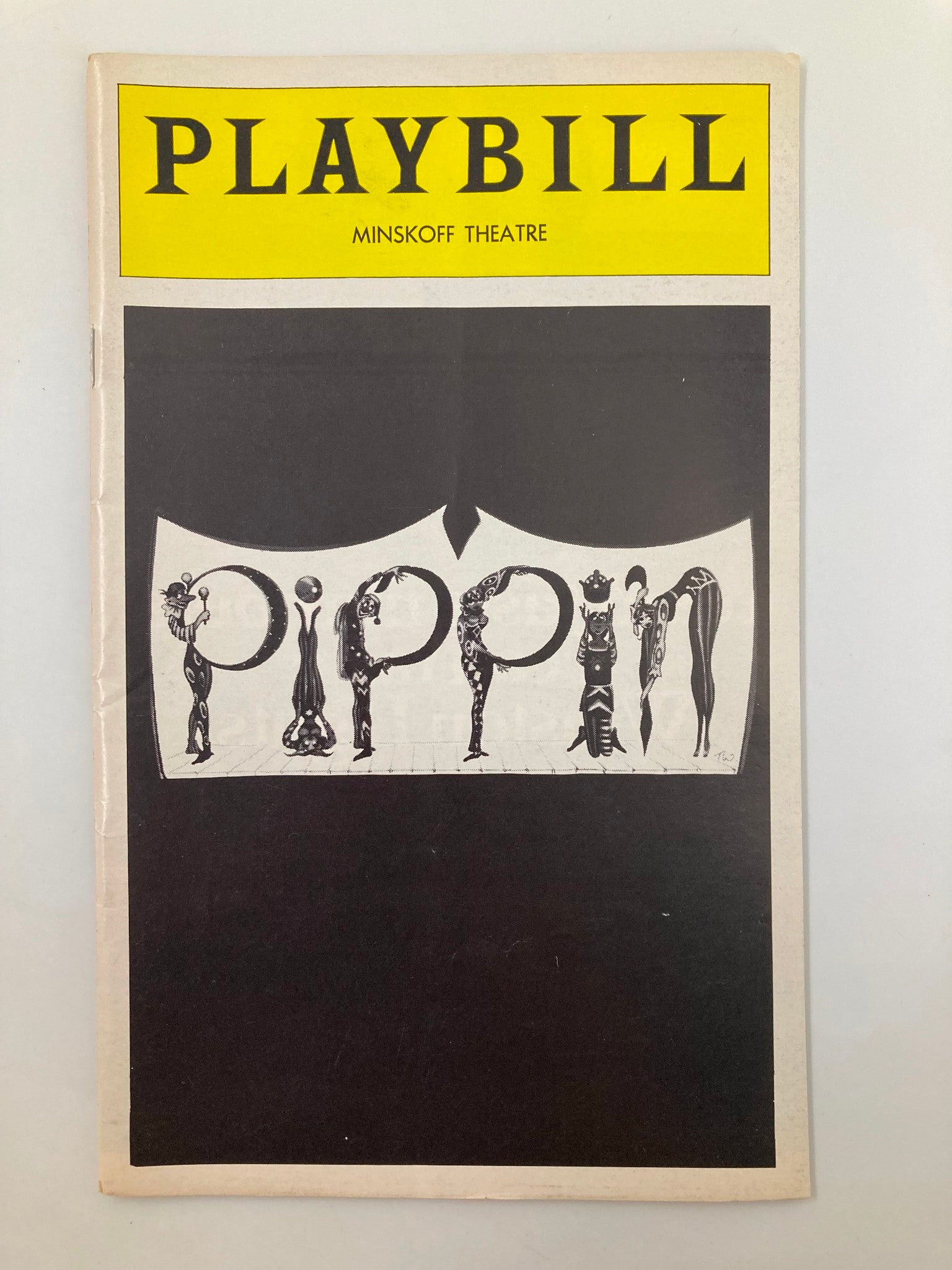 1977 Playbill Minskoff Theatre Pippin A Musical Comedy Eric Berry, Antonia Ellis