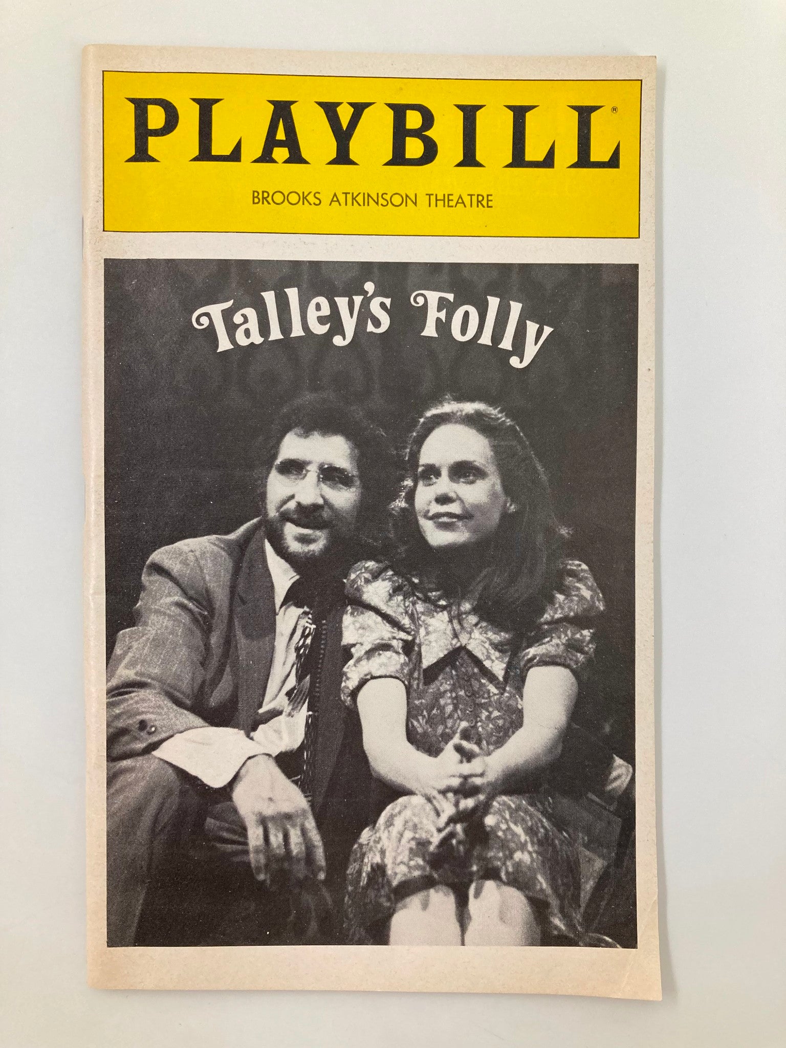 1980 Playbill Brooks Atkinson Theatre Talley's Folly Judd Hirsch Trish Hawkins