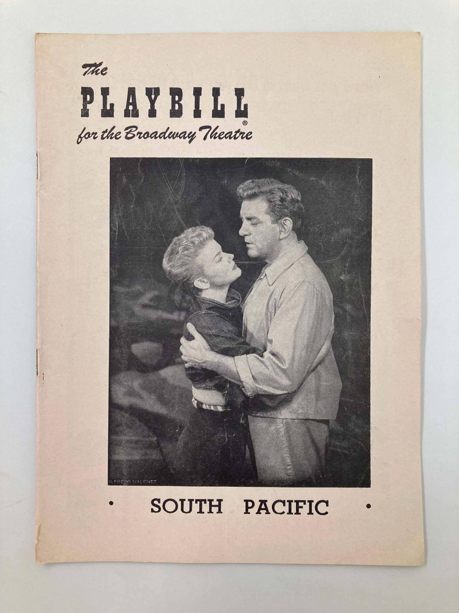 1953 Playbill The Broadway Theatre South Pacific Martha Wright, George Britton