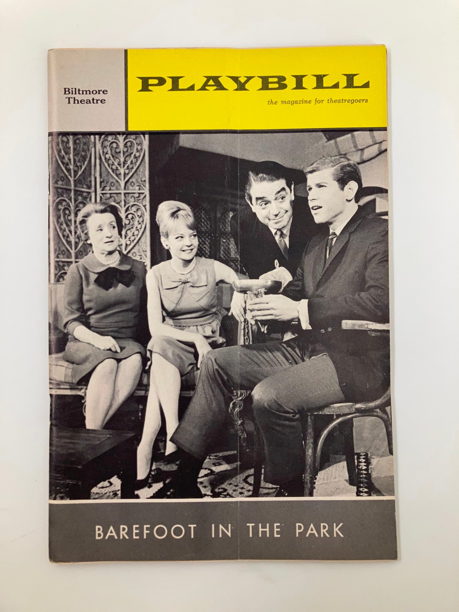 1965 Playbill Biltmore Theatre Barefoot In The Park Mildred Natwick Penny Fuller