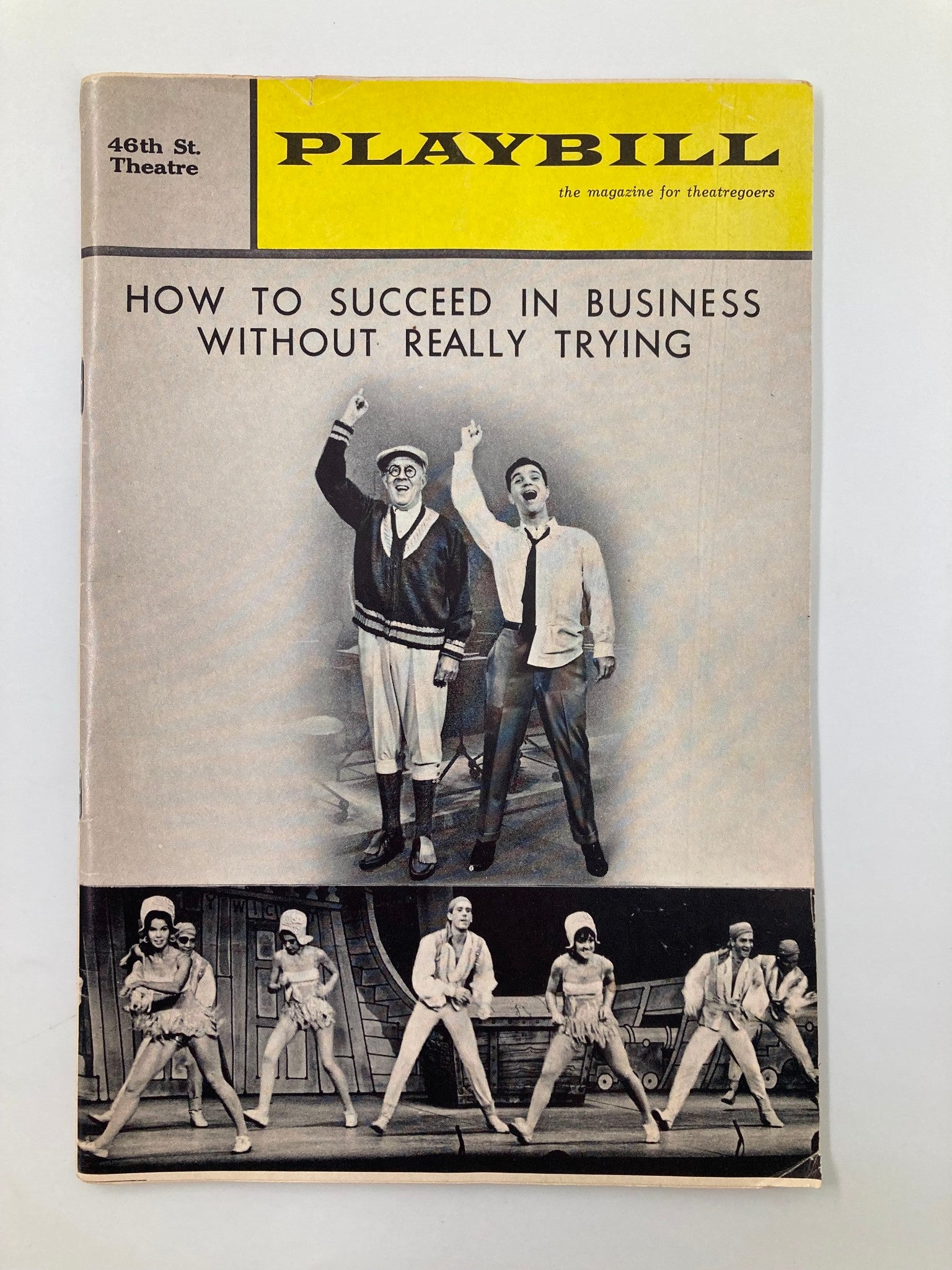 1964 Playbill 46th St Theatre How To Succeed In Business Without Really Trying