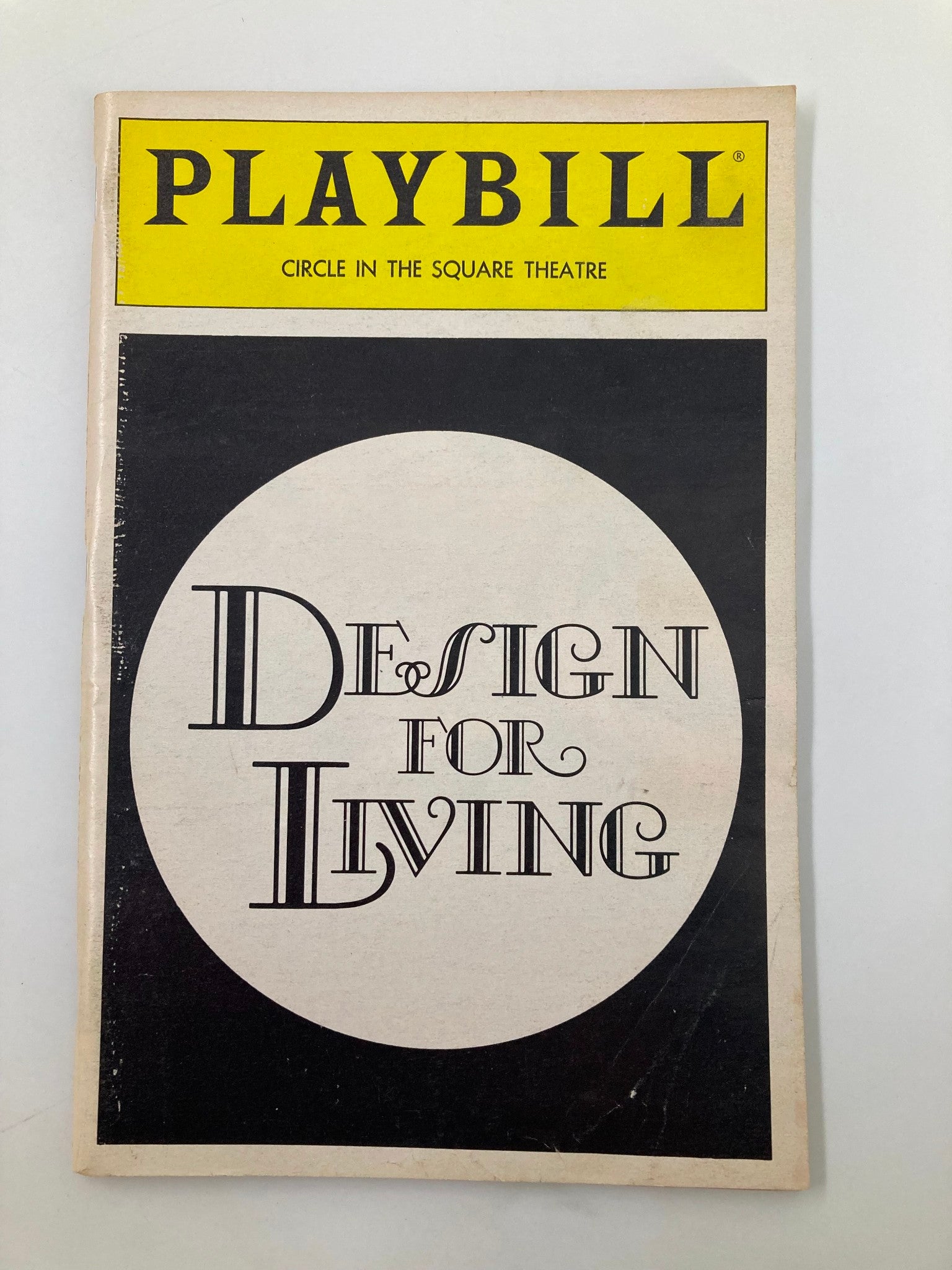 1984 Playbill Circle In The Square Theatre Design for Living Jill Clayburgh