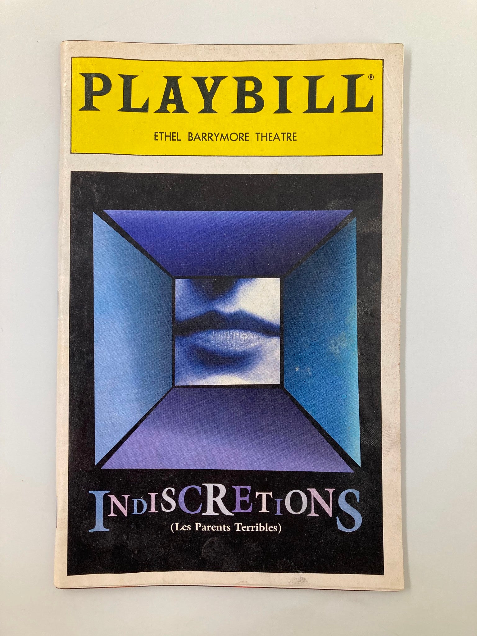 1995 Playbill Ethel Barrymore Theatre Indiscretions Kathleen Turner, Roger Rees