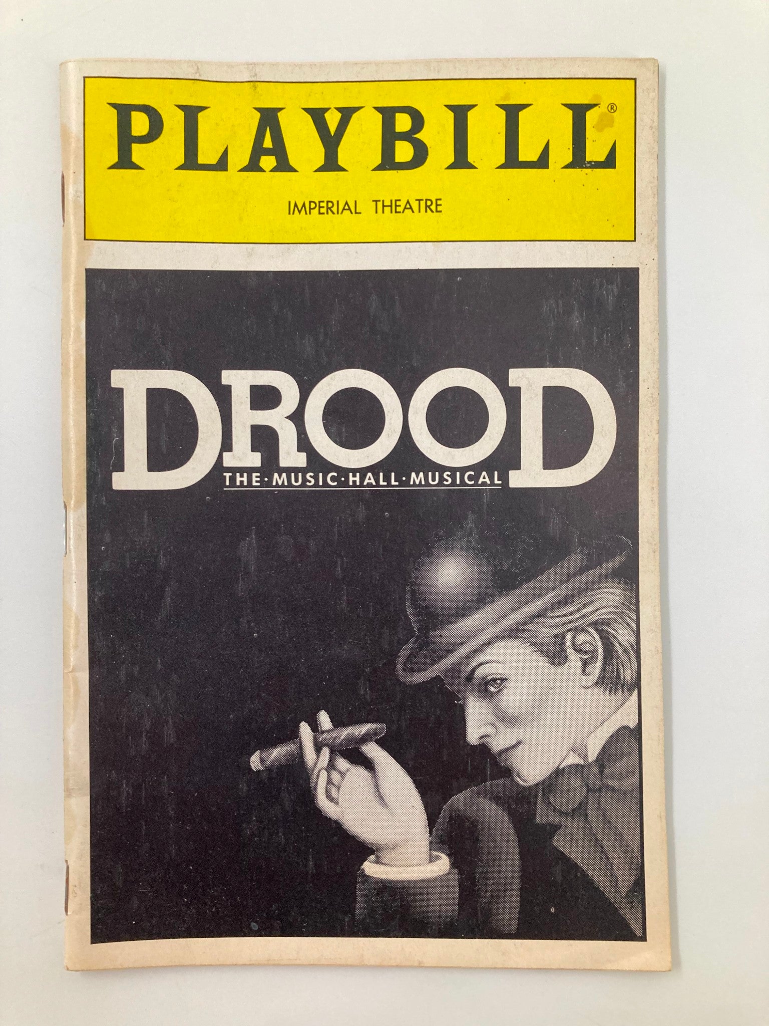 1987 Playbill Imperial Theatre Drood Donna Murphy, David Cromwell, Tony Azito