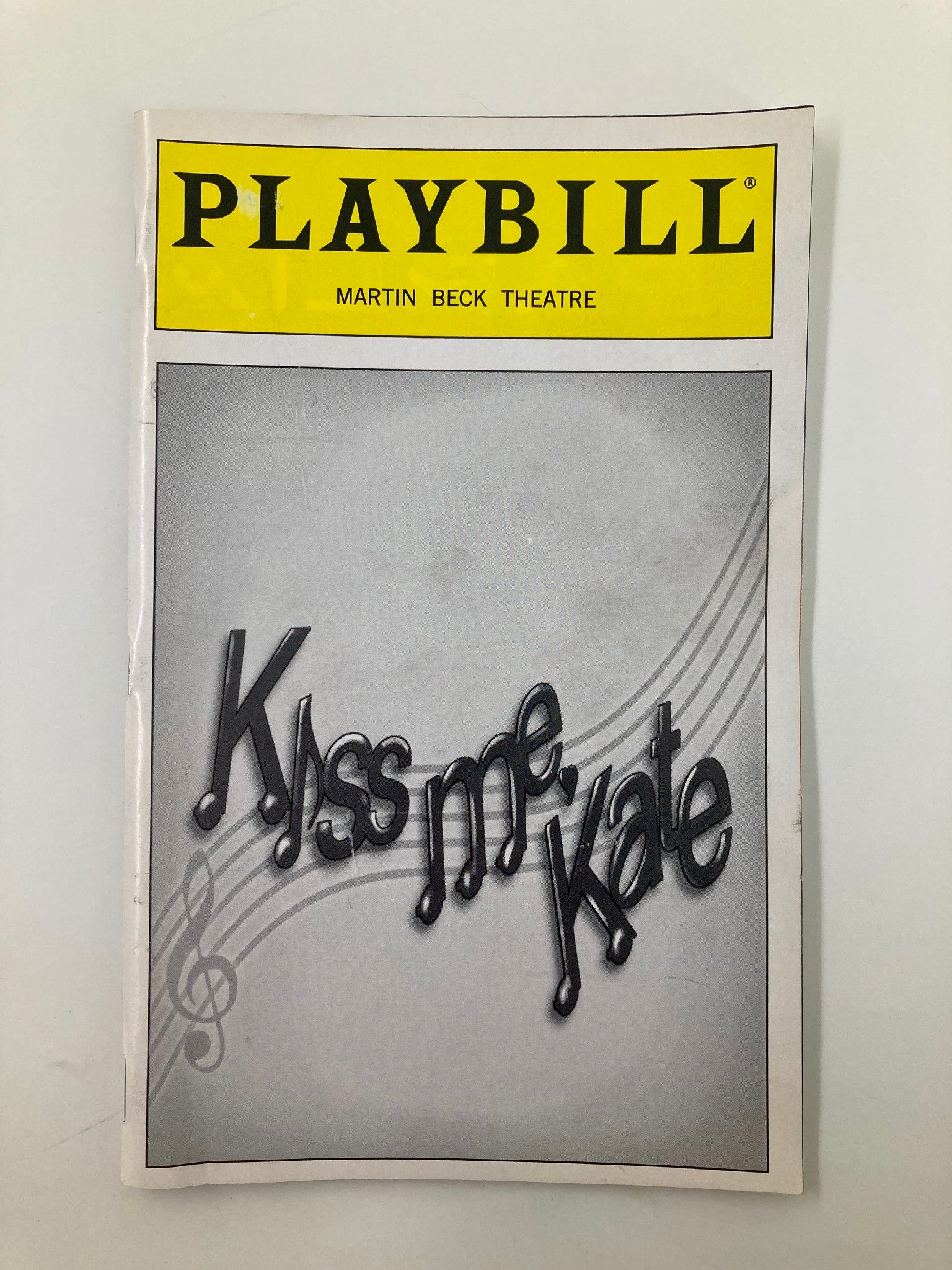 2000 Playbill Martin Beck Theatre Kiss Me, Kate Amy Spanger, Michael Berresse