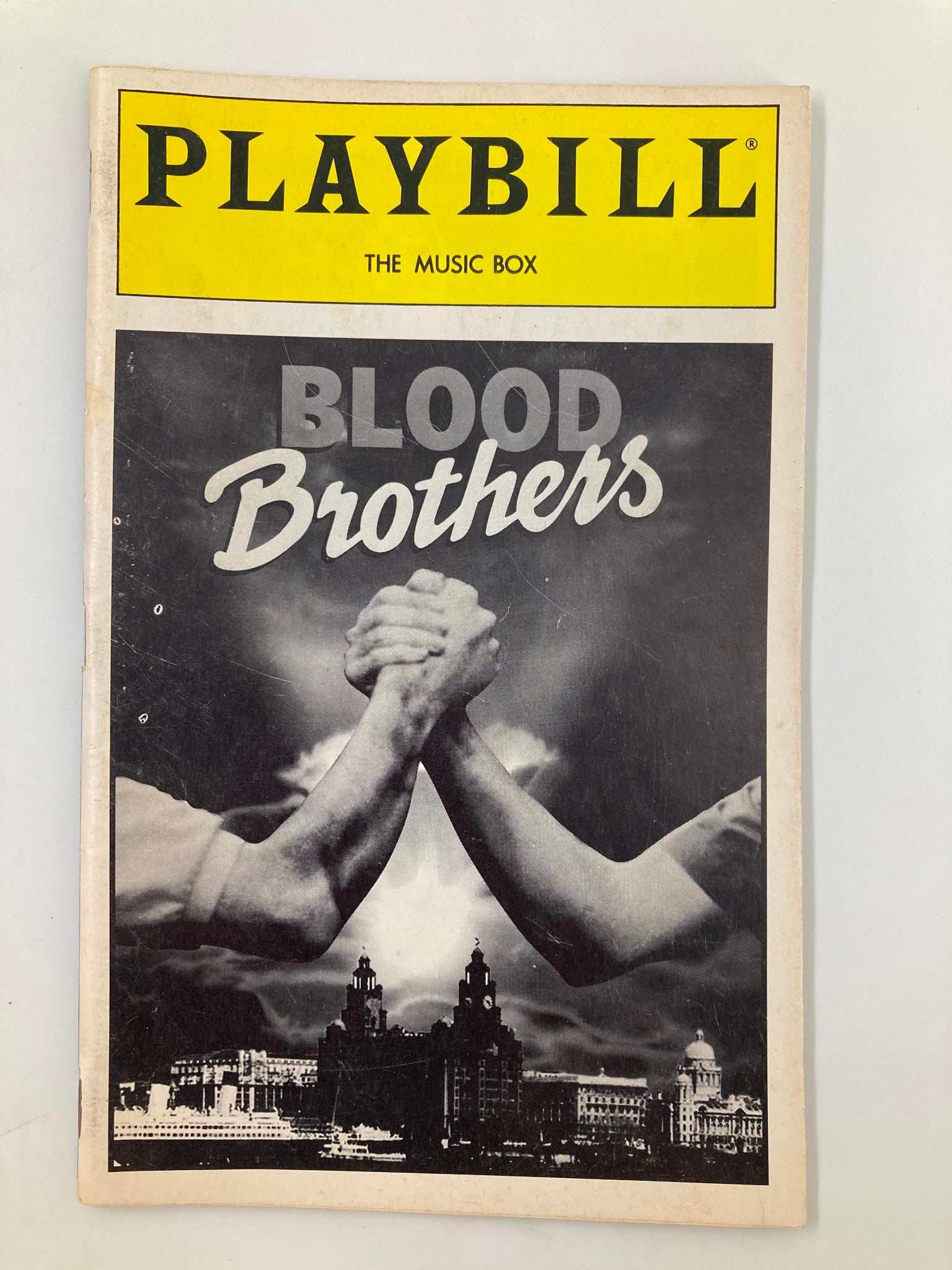 1993 Playbill The Music Box Blood Brothers David Cassidy, Shaun Cassidy