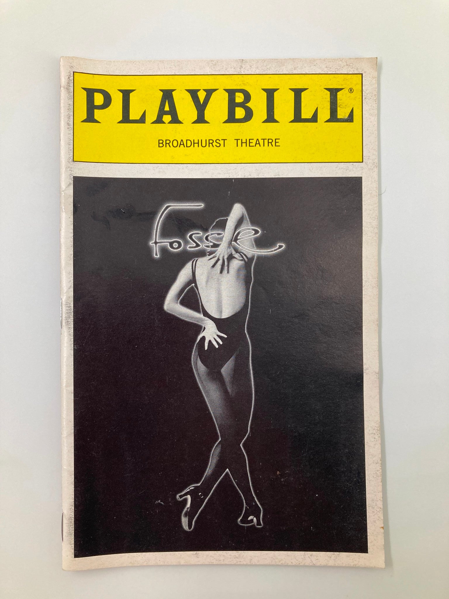 1999 Playbill Broadhurst Theatre Fosse Valarie Pettiford, Jane Lanier