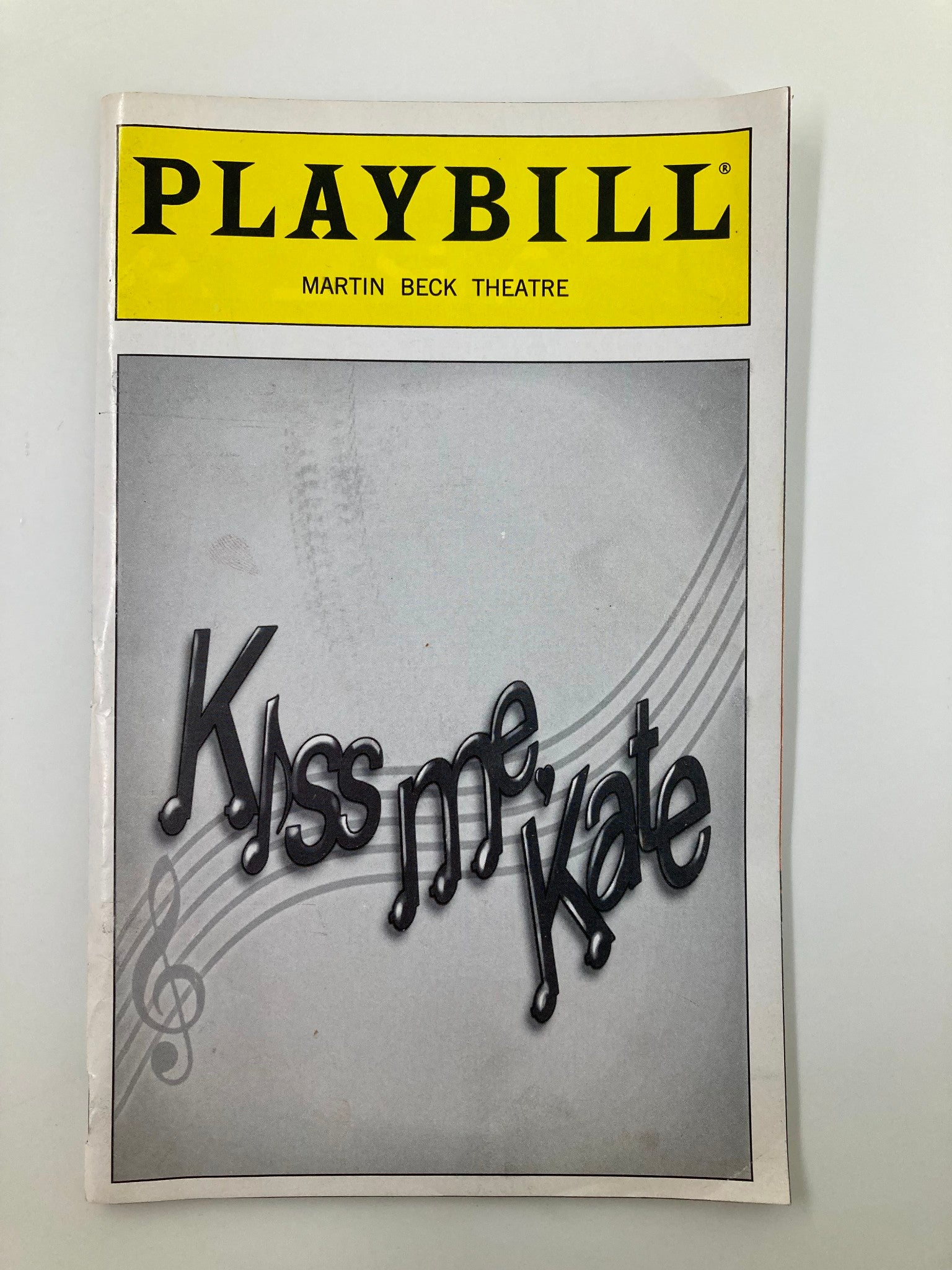 2000 Playbill Martin Beck Theatre Kiss Me, Kate Brian Stokes Mitchell