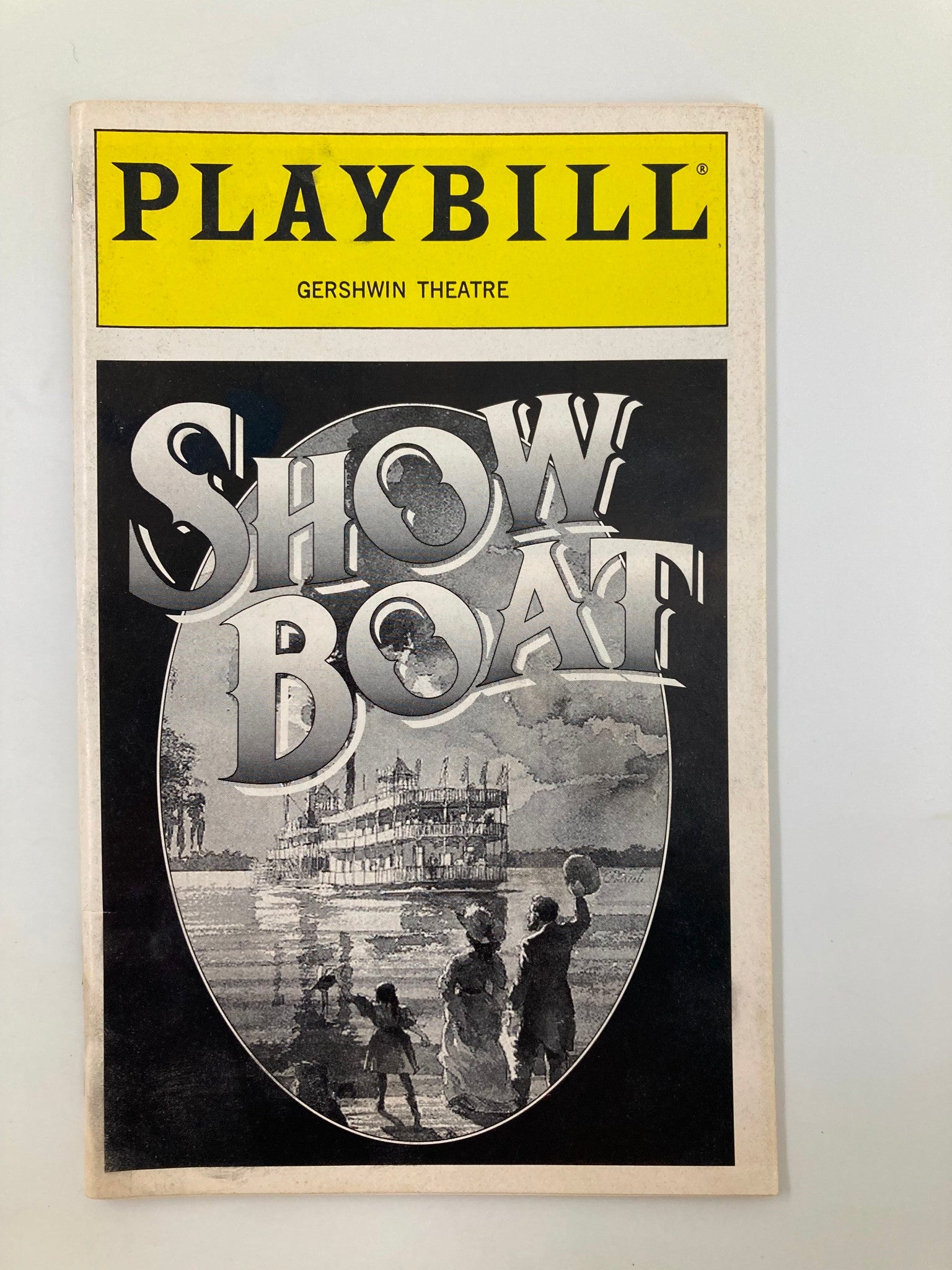 1995 Playbill Gershwin Theatre Show Boat John McMartin, Rebecca Luker