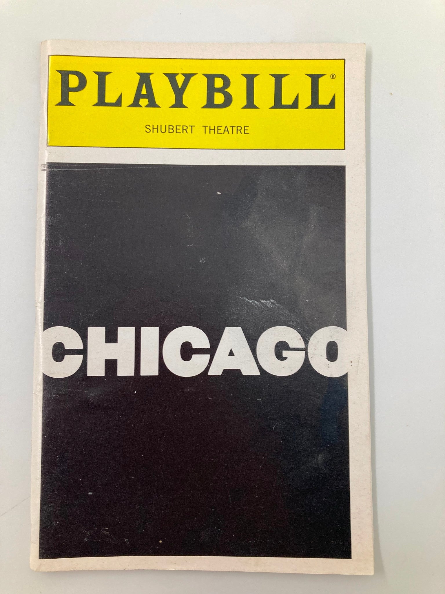 1998 Playbill Sam S. Shubert Theatre Chicago Tom McGowan, Karen Ziemba