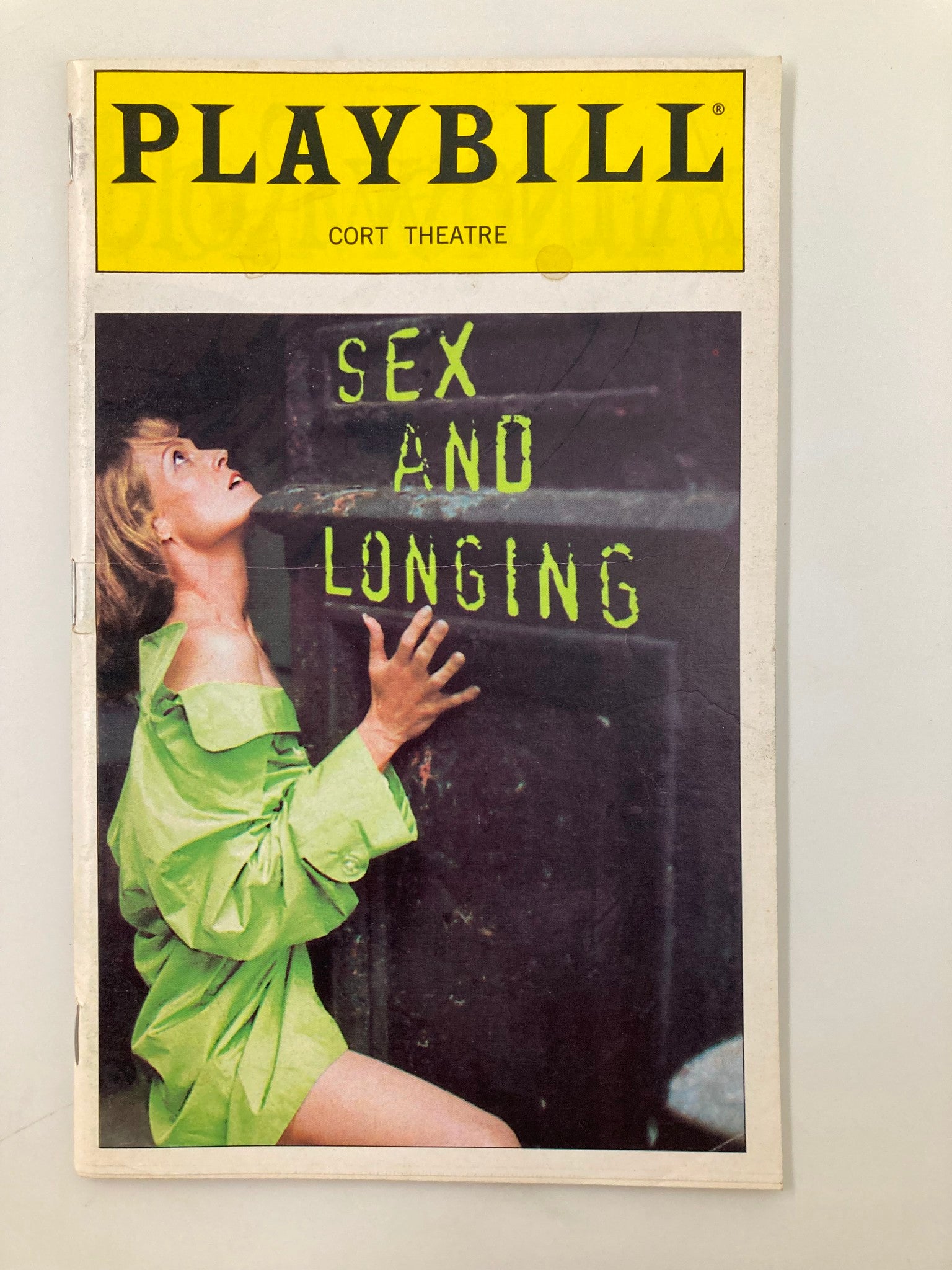 1996 Playbill Cort Theatre Sex and Longing Guy Boyd, Jay Goede, Dana Ivey