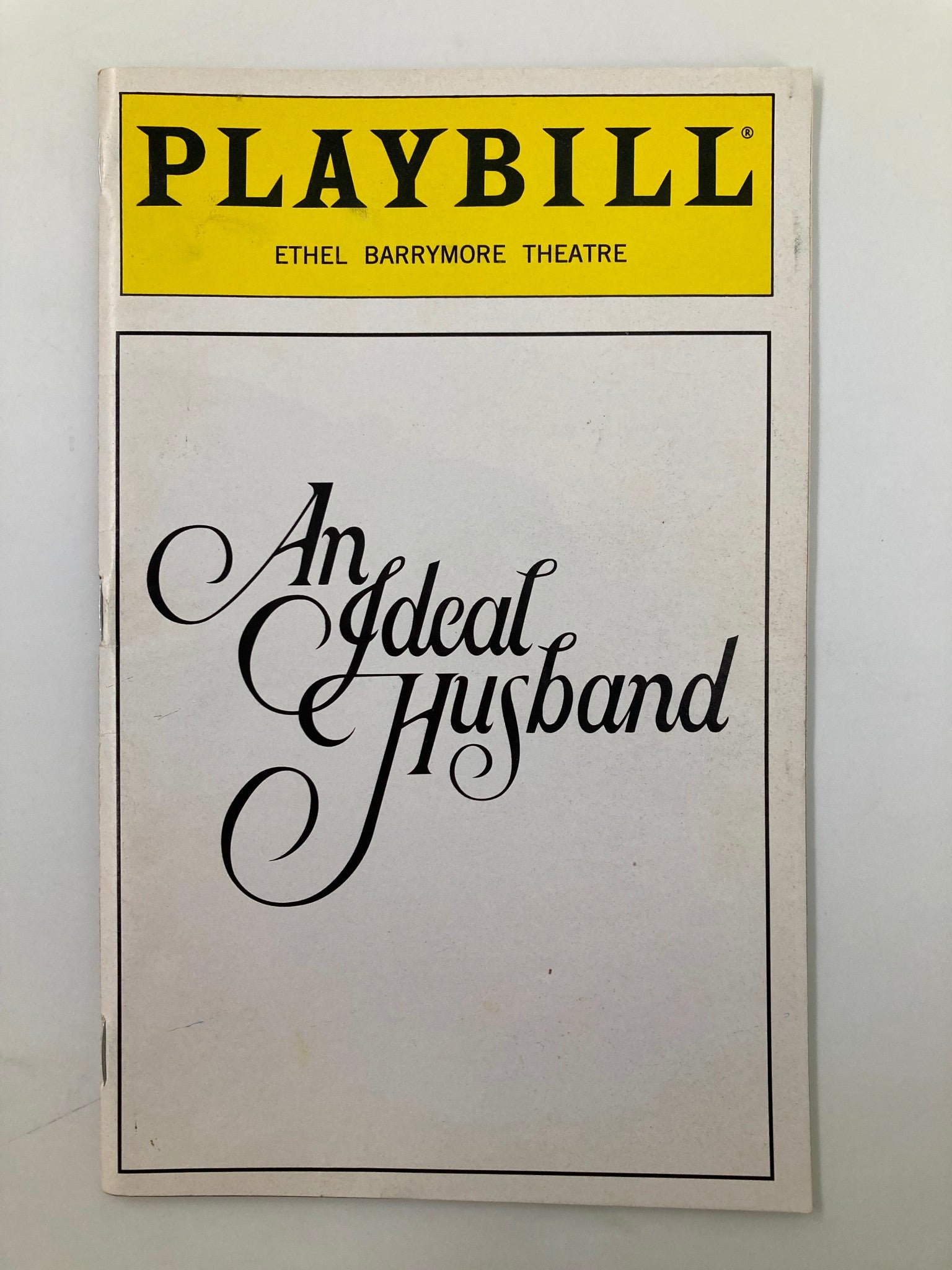 1996 Playbill Ethel Barrymore Theatre An Ideal Husband Cheryl Gaysunas