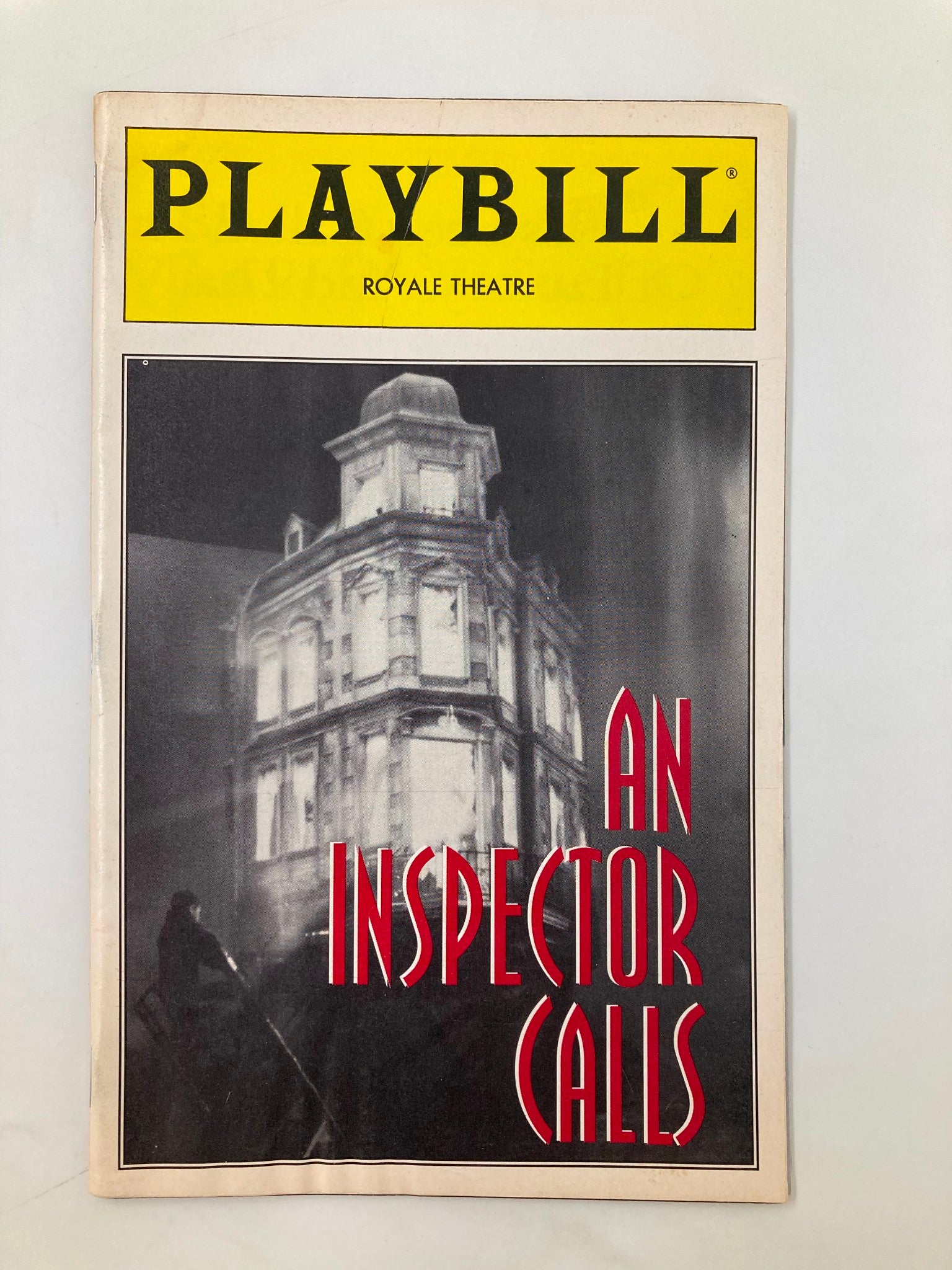 1995 Playbill Royale Theatre An Inspector Calls Harry Carnahan, Susannah Hoffman