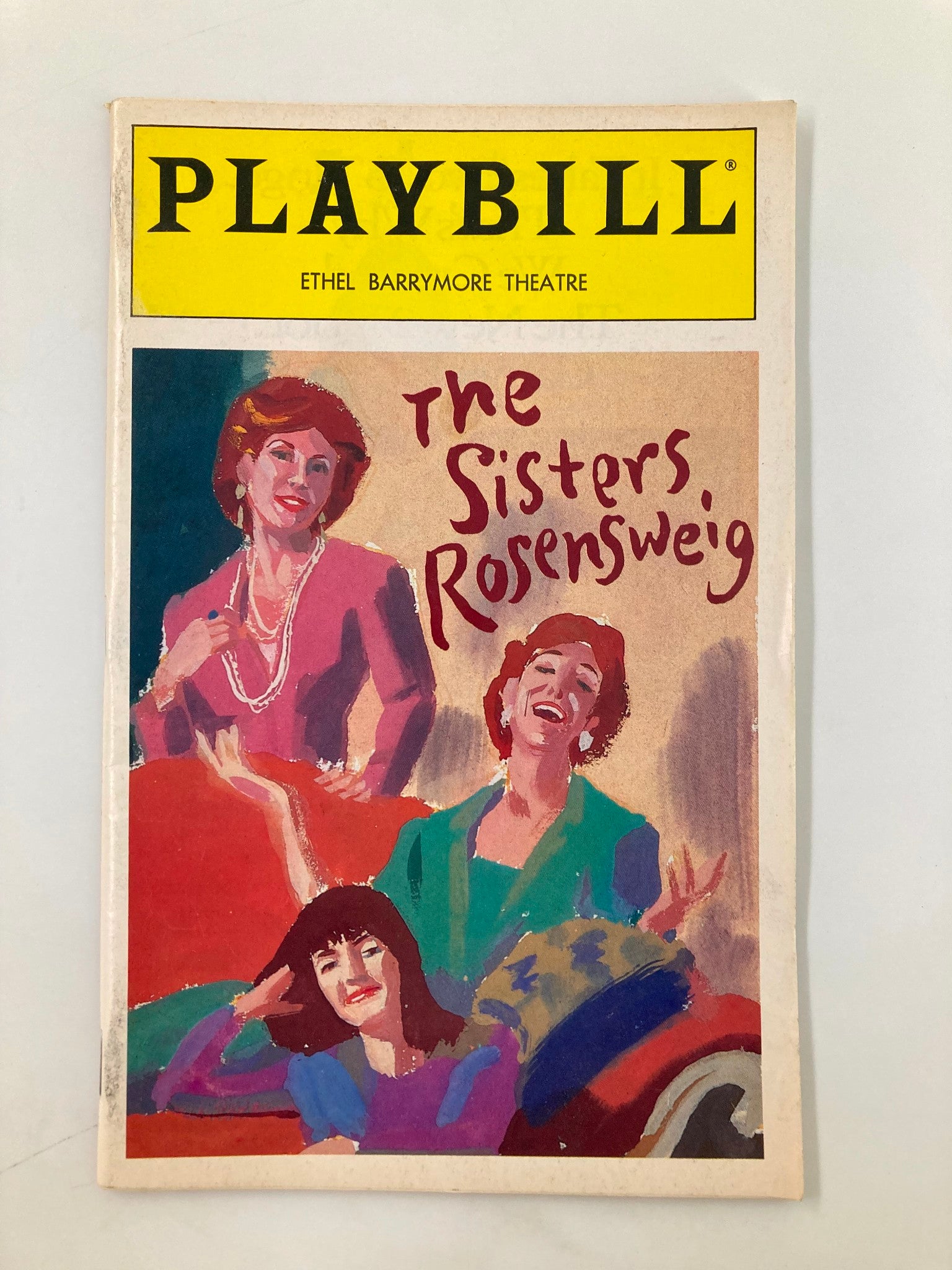 1994 Playbill Ethel Barrymore Theatre The Sisters Rosensweig Michael Learned