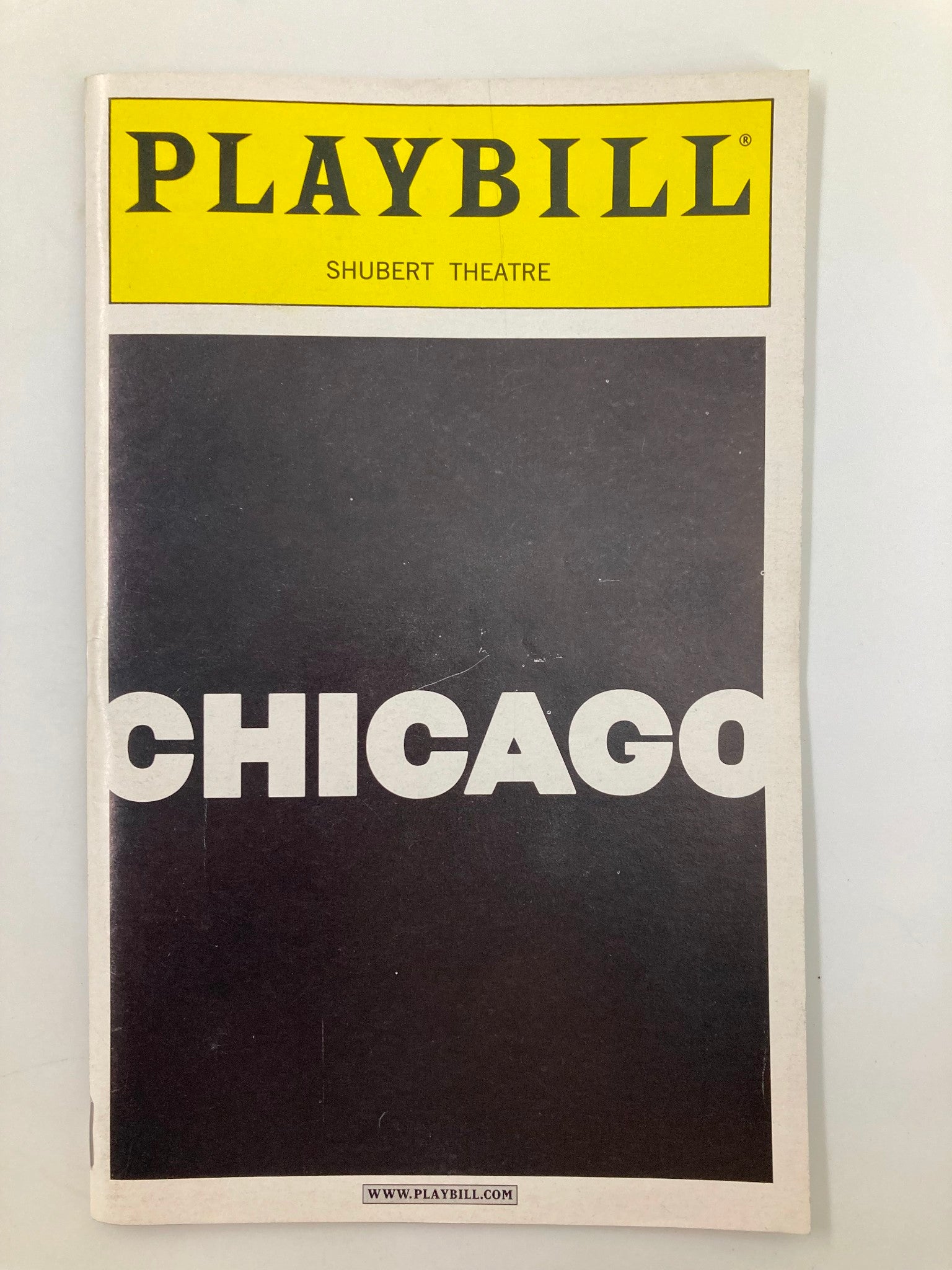 2001 Playbill Sam S. Shubert Theatre Chicago Belle Calaway, Bebe Neuwirth