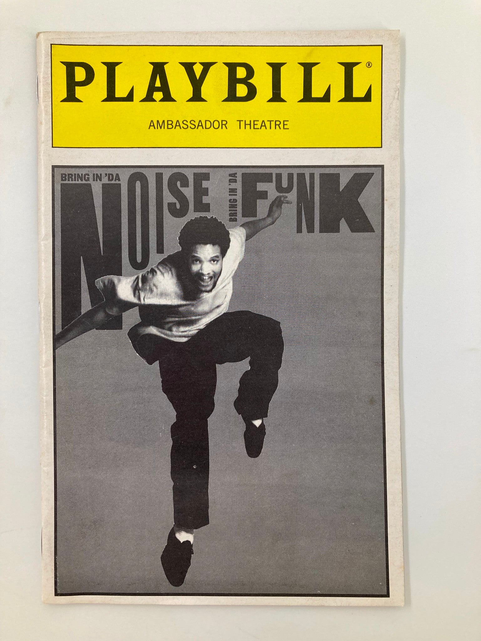 1997 Playbill Ambassador Theatre Bring In 'Da Noise, Bring In 'Da Funk