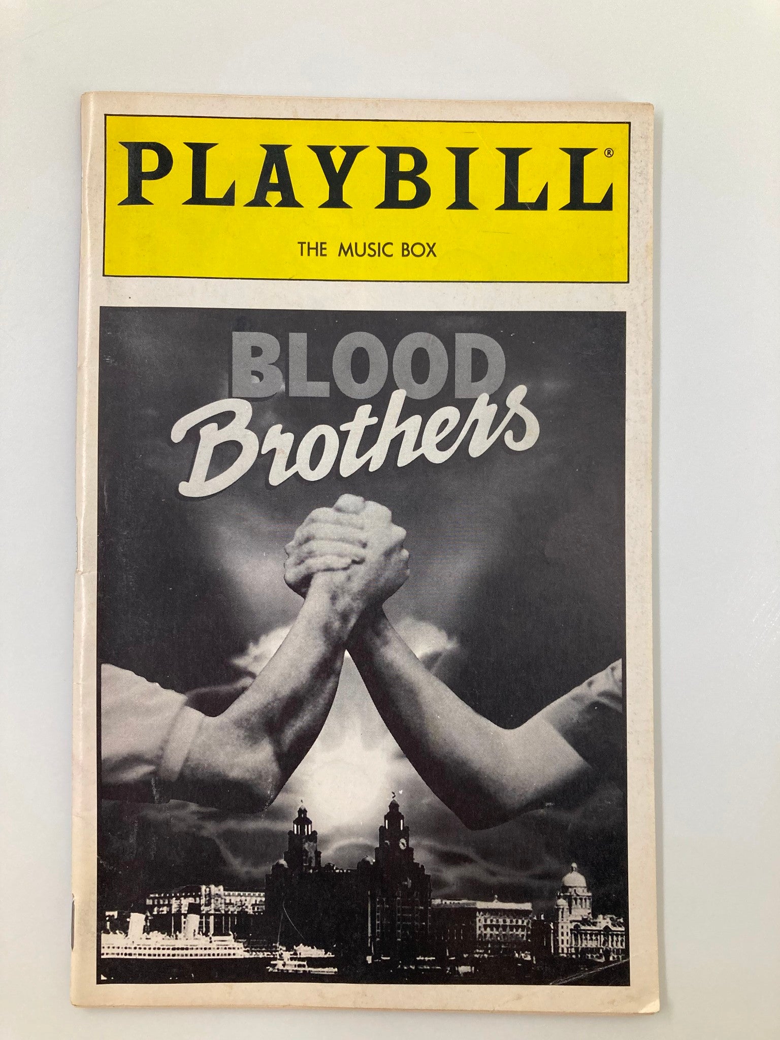 1993 Playbill The Music Box Blood Brothers Musical David Cassidy, Petula Clark