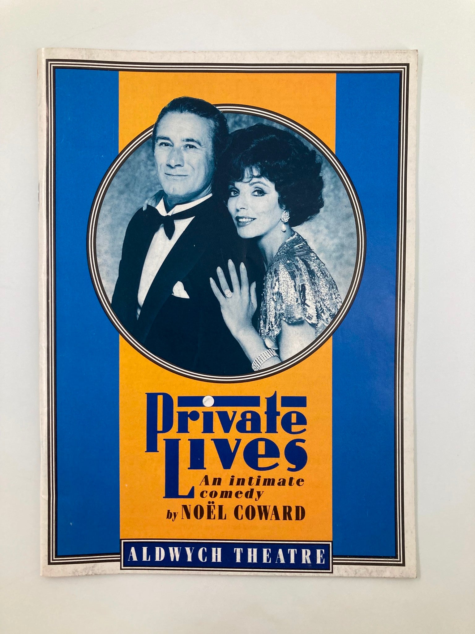 1990 Aldwych Theatre Private Lives Edward Duke, Sara Crowe, Marly Pegler