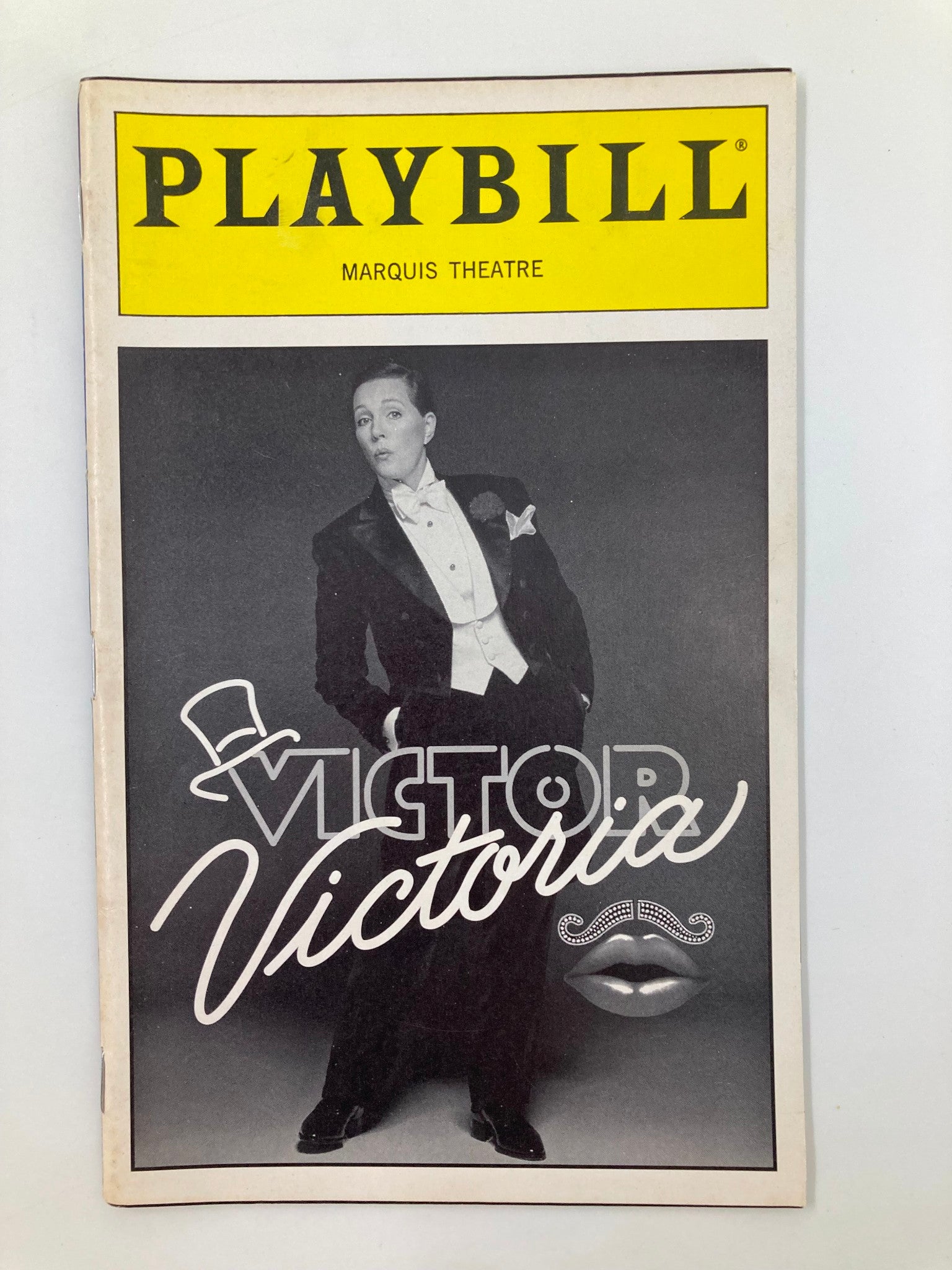 1996 Playbill Marquis Theatre Victor Victoria Julie Andrews, Tony Roberts VG