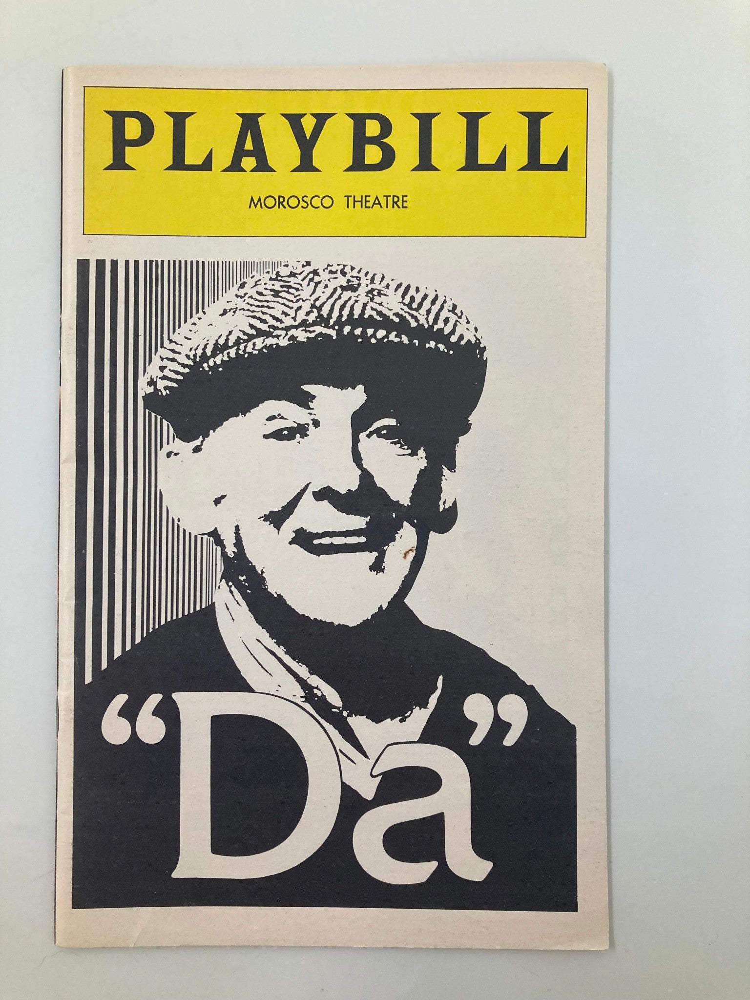 1978 Playbill The Morosco Theatre "Da" Barnard Hughes, Brian Murray VG