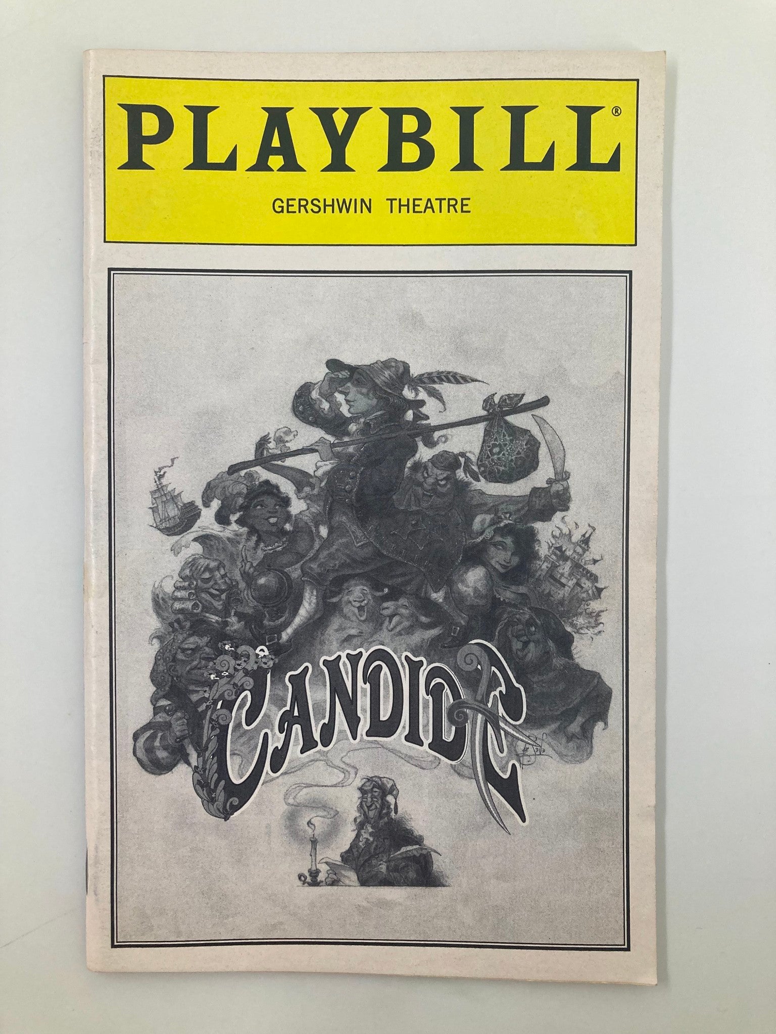 1997 Playbill Gershwin Theatre Candide Jim Dale, Andrea Martin, Jason Danieley