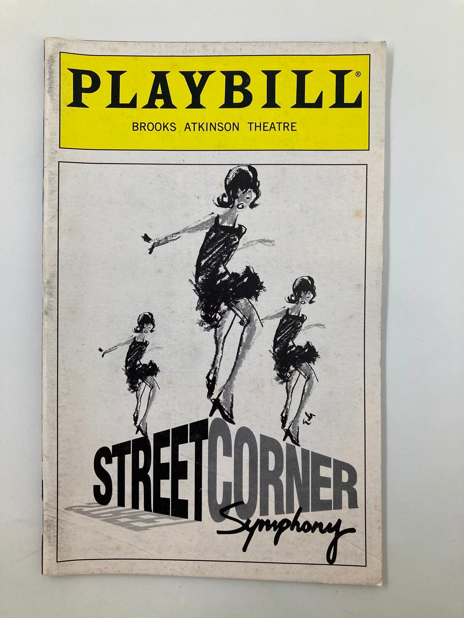 1998 Playbill Brooks Atkinson Theatre Street Corner Symphony Carol Dennis