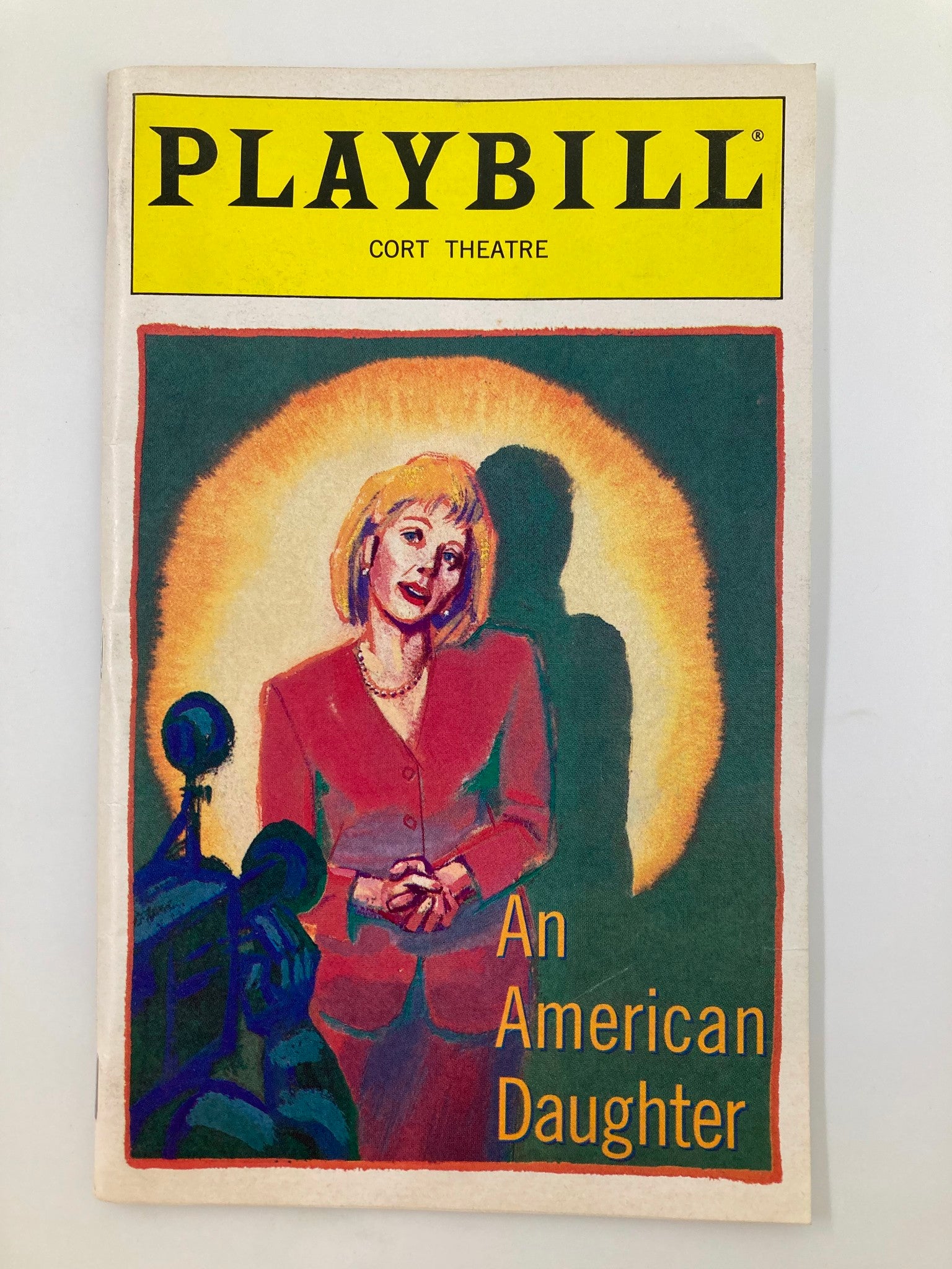 1997 Playbill Cort Theatre An American Daughter Peter Benson, Elizabeth Marvel