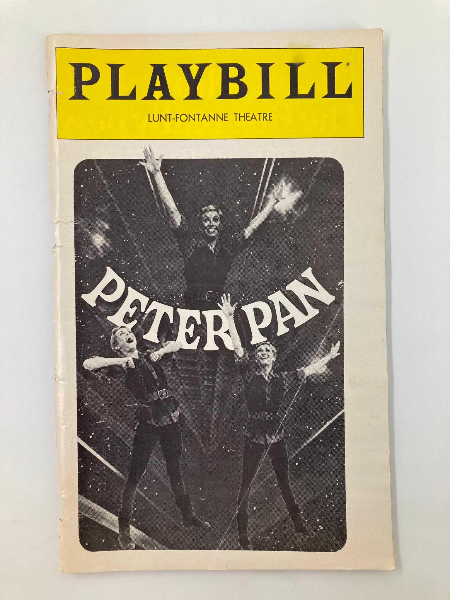 1980 Playbill Lunt-Fontanne Theatre Peter Pan Sandy Duncan, Christopher Hewett