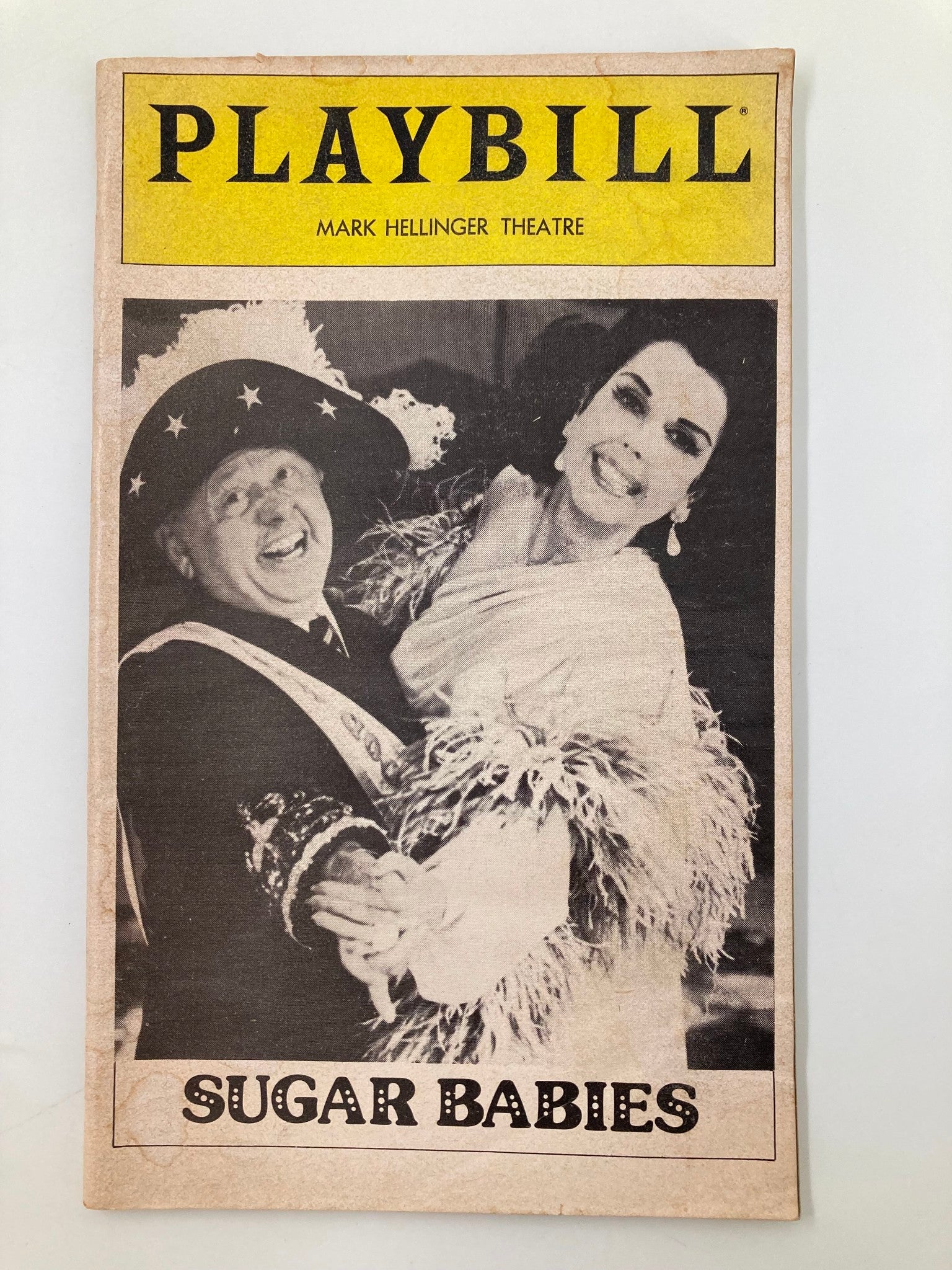 1981 Playbill Mark Hellinger Theatre Sugar Babies Mickey Rooney, Ann Miller