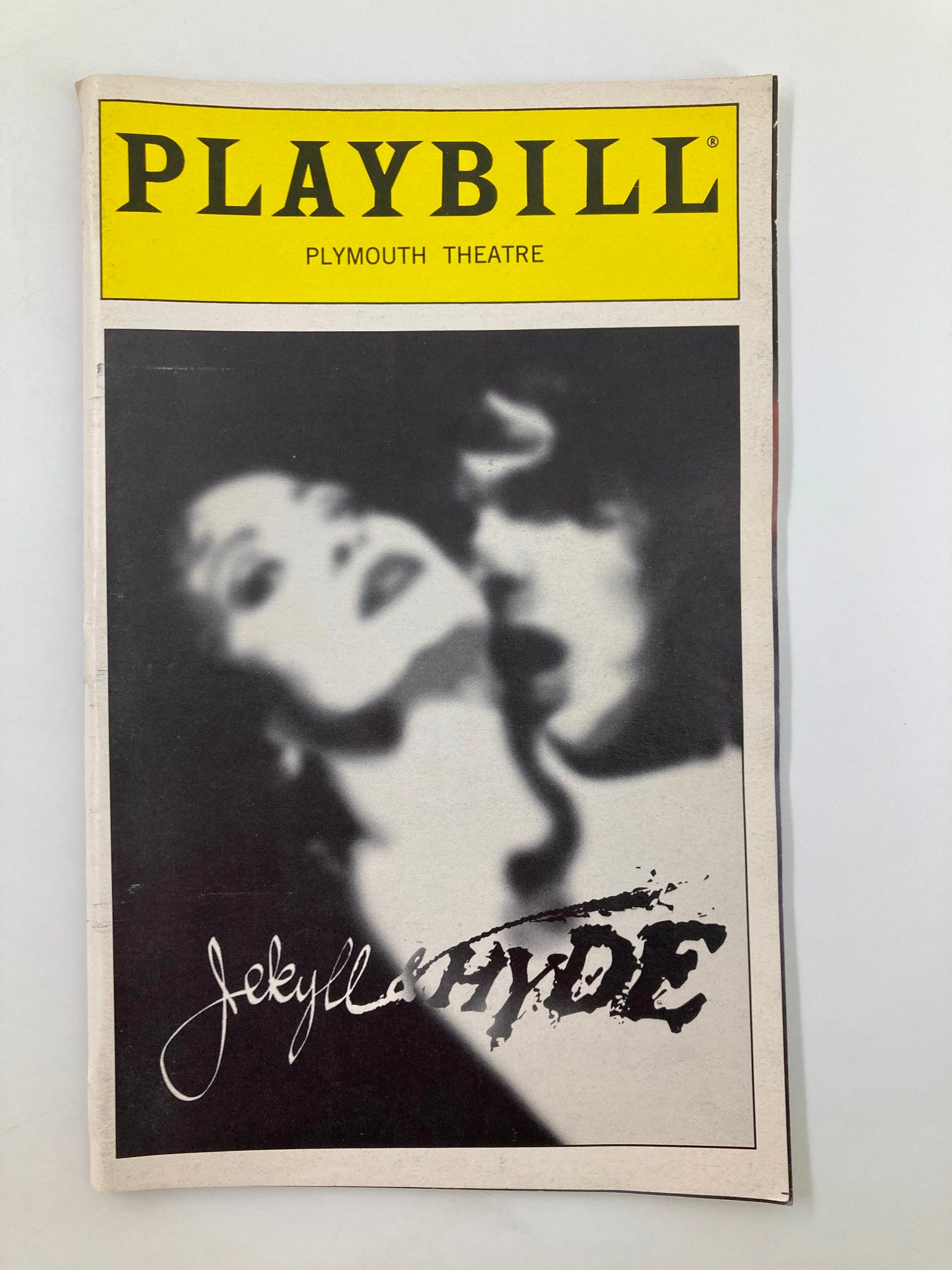 1999 Playbill Plymouth Theatre Jekyll & Hyde George Merritt, Barrie Ingham